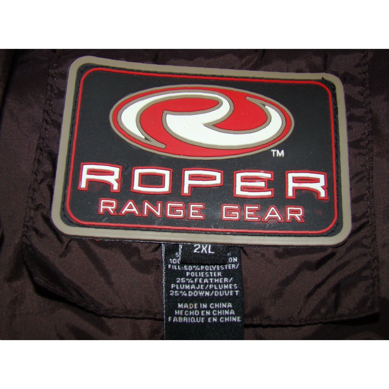 Roper **Roper Range Gear Mens 2XL Brown Down Feather Puffer Jacket** User: Roper Range Gear Mens 2XL Brown Down Feather Puffer Jacket Size US XXL / EU 58 / 5 - 6 Thumbnail