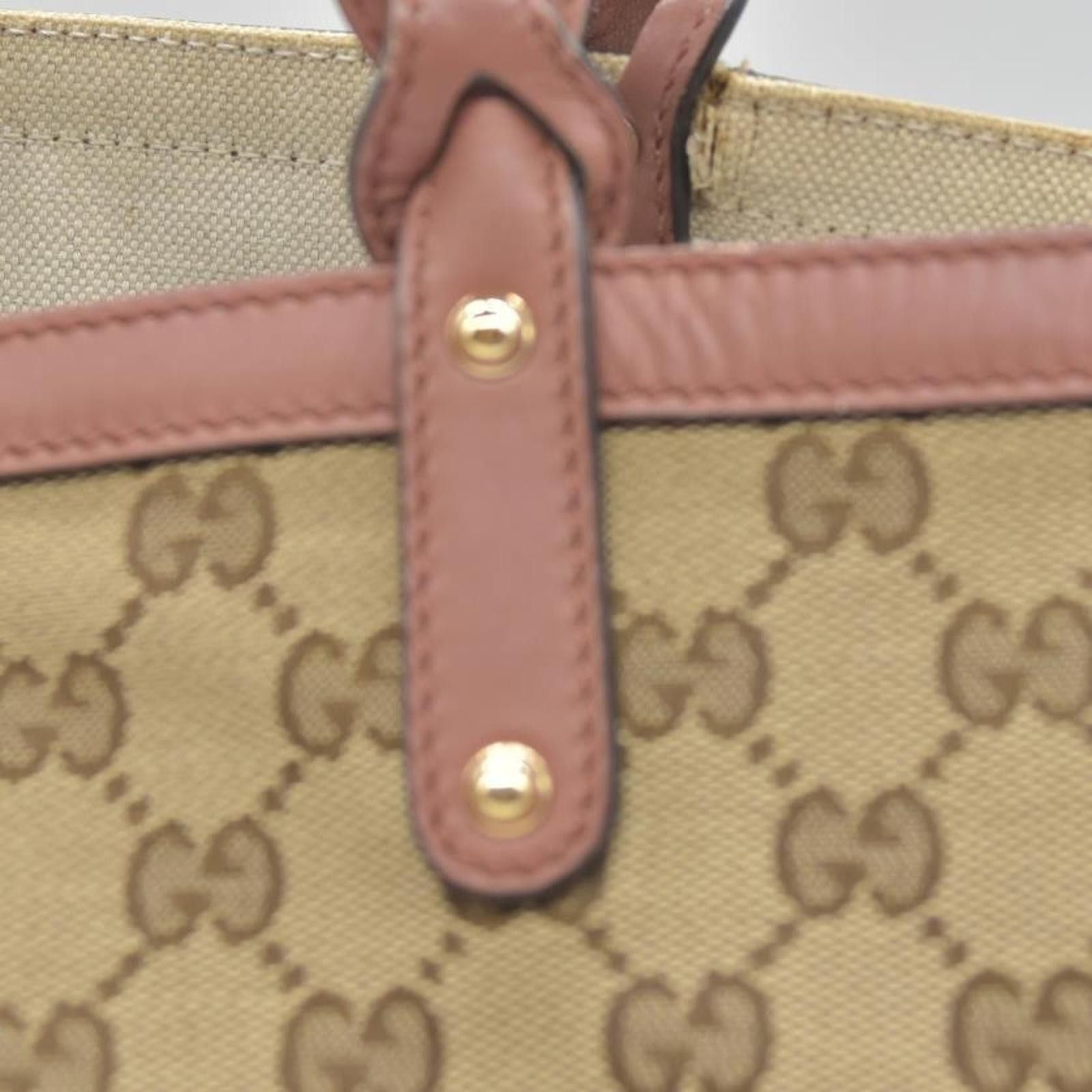 Gucci Gucci Medium Craft Tote Beige Pink Size ONE SIZE - 12 Thumbnail