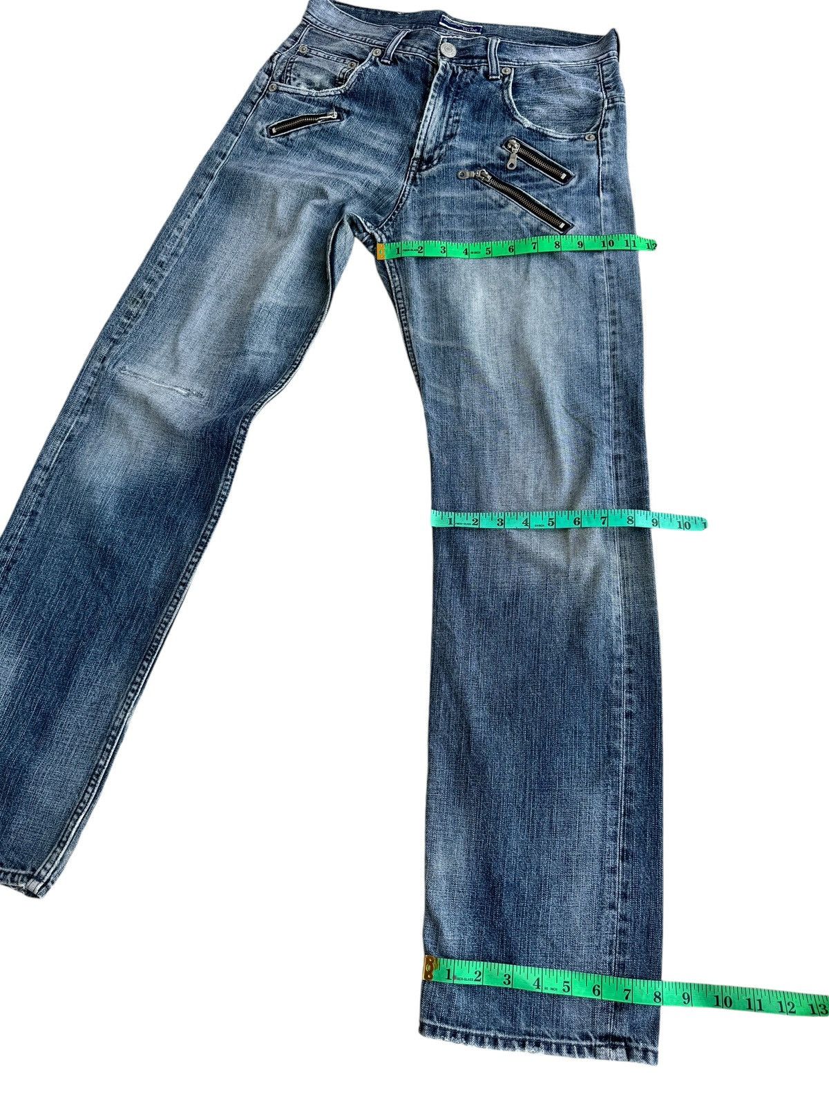 HyperDenim Japanese Brand Real Jeans Villand multiple Zipper Size US 30 / EU 46 - 16 Thumbnail