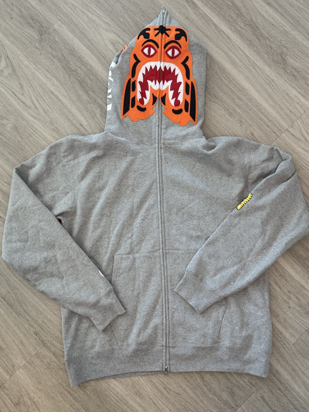 Bape Tiger full zip hoodie