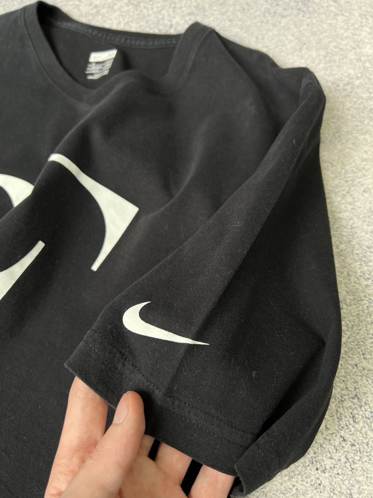 Nike × Vintage Nike Roger Federer court RF Tennis Shirt Black Size US M / EU 48-50 / 2 - 9 Thumbnail