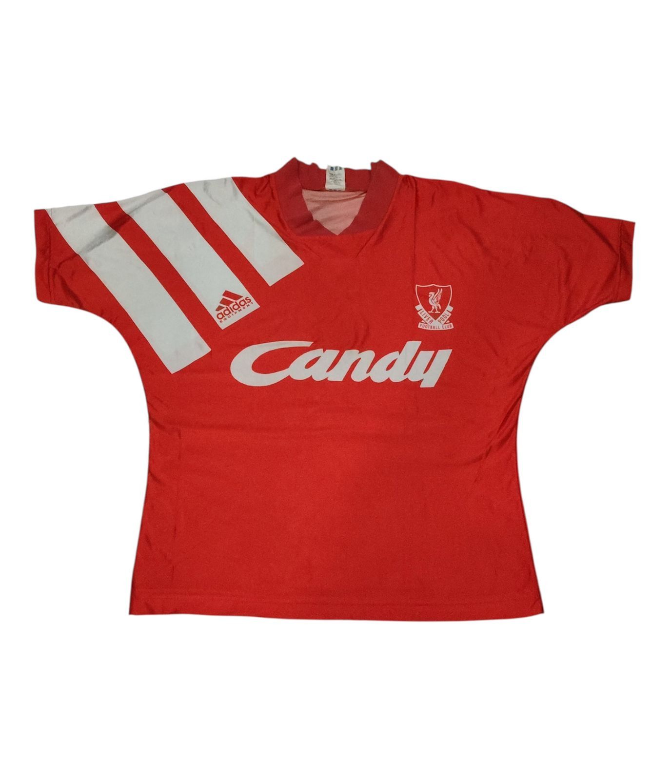 Adidas Vintage Jersey Liverpool Candy 1991 Aussie Version Size US M / EU 48-50 / 2 - 1 Thumbnail