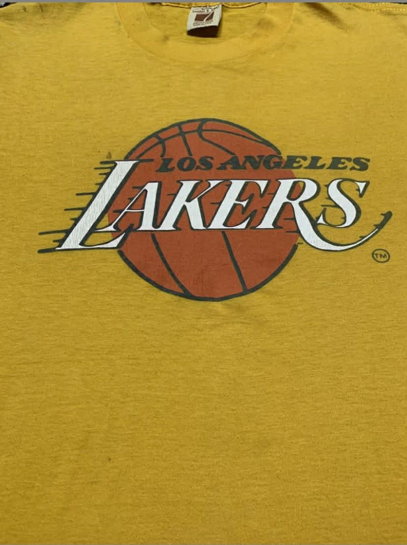 Vintage 🏀 VINTAGE 70‘s 80s LAKERS LOS ANGELES 🏀 Size US S / EU 44-46 / 1 - 3 Thumbnail