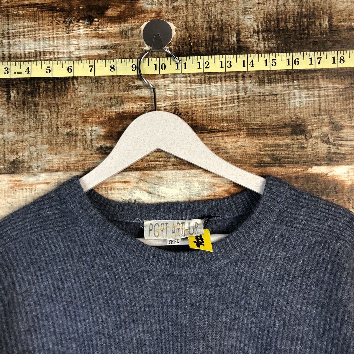 Homespun Knitwear × Japanese Brand Port Arthur Blue vintage Knitwear #A2236 Size US L / EU 52-54 / 3 - 4 Thumbnail
