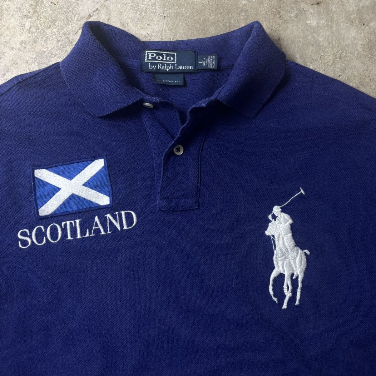 Polo Ralph Lauren × Vintage POLO RALPH LAUREN SCOTLAND Size US L / EU 52-54 / 3 - 2 Thumbnail