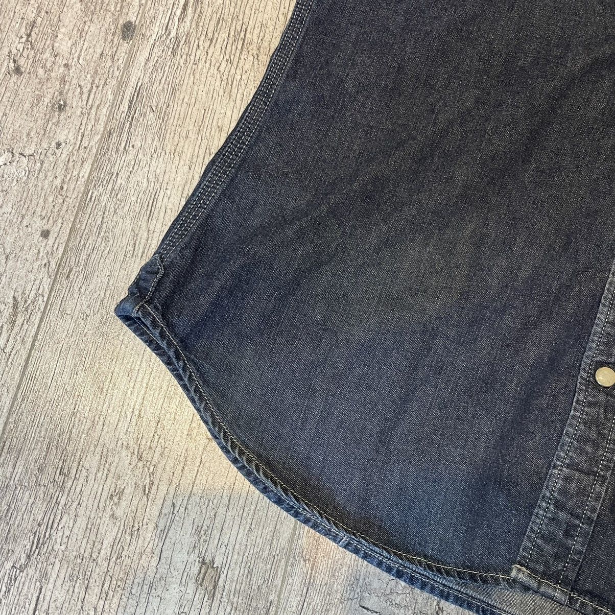 Japanese Brand × Muji Muji Denim jacket jeans streetwear y2k rare vintage Size US XL / EU 56 / 4 - 5 Thumbnail