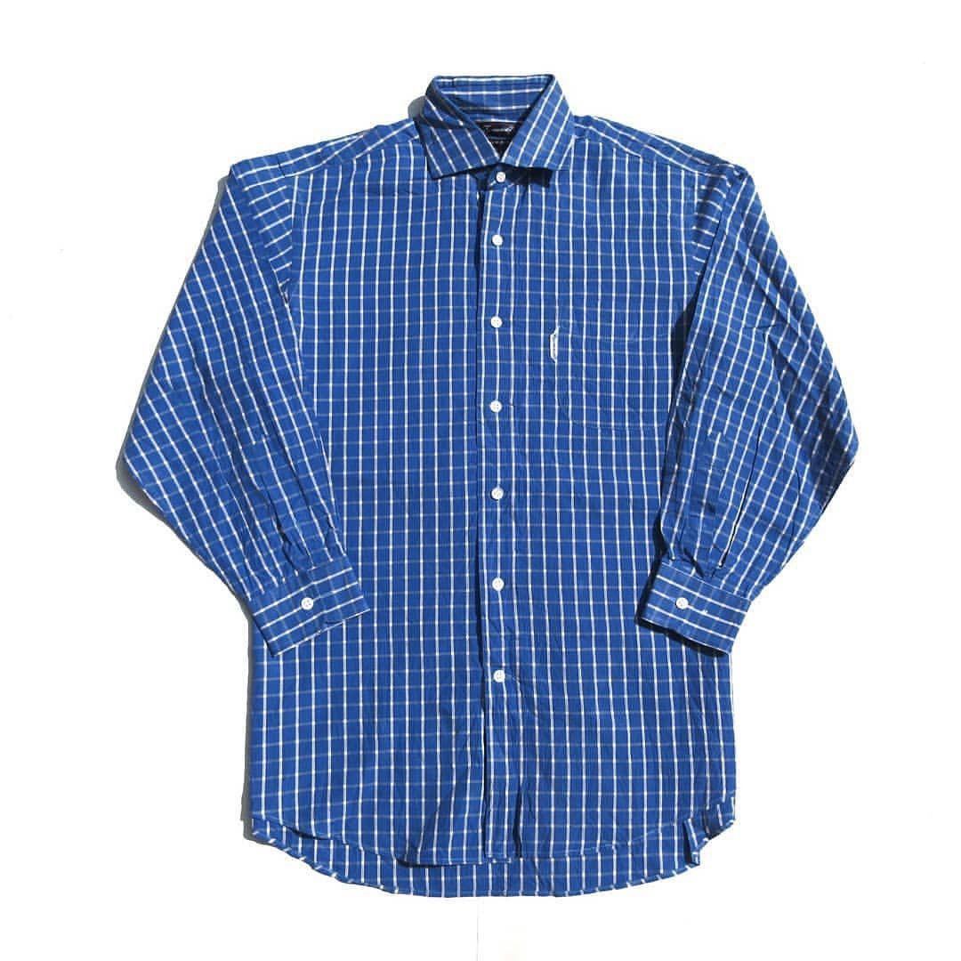 Designer Facconable shirt Madrass Long sleeve linen tartan Size M Size US M / EU 48-50 / 2 - 3 Thumbnail