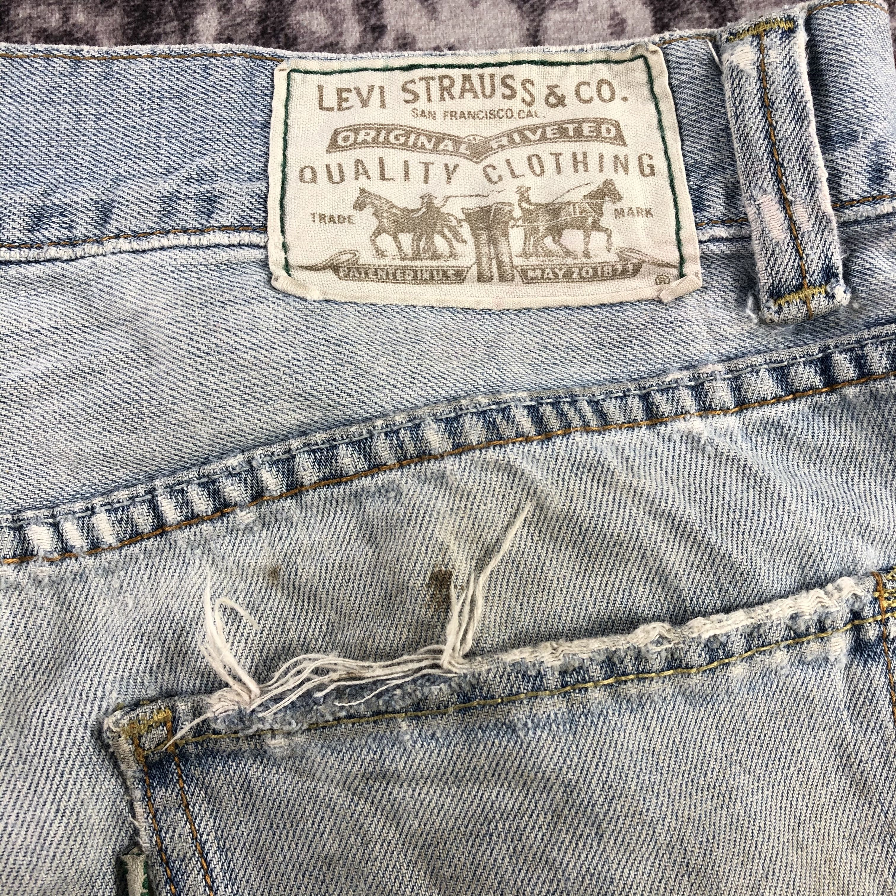 Levi's × Vintage Vintage Light Wash Levis 539 Jeans-JM3112 Size US 37 - 8 Thumbnail