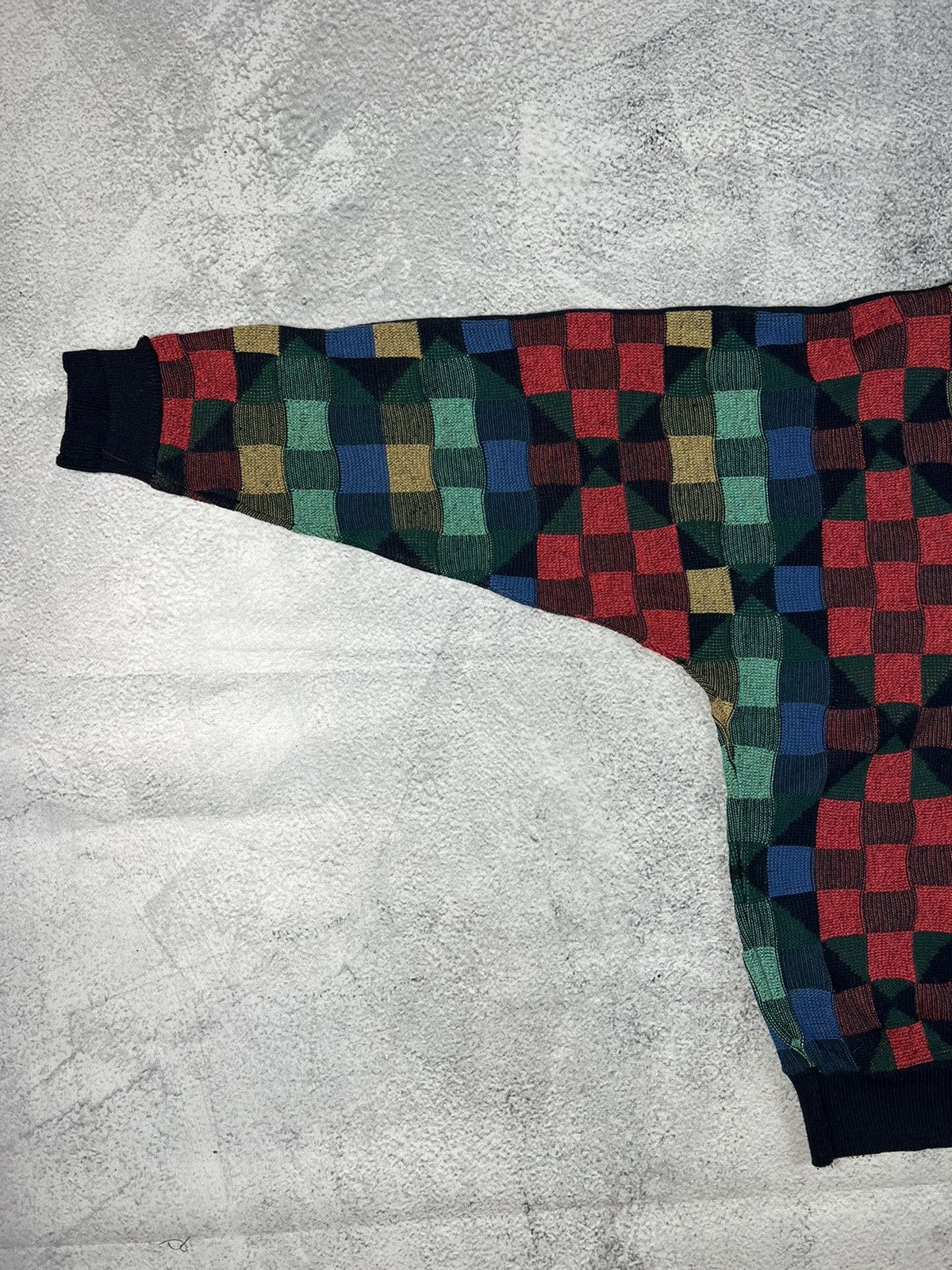 Carlo Colucci × Vintage Vintage Carlo Colucci multicolour knit sweater Size US M / EU 48-50 / 2 - 5 Thumbnail