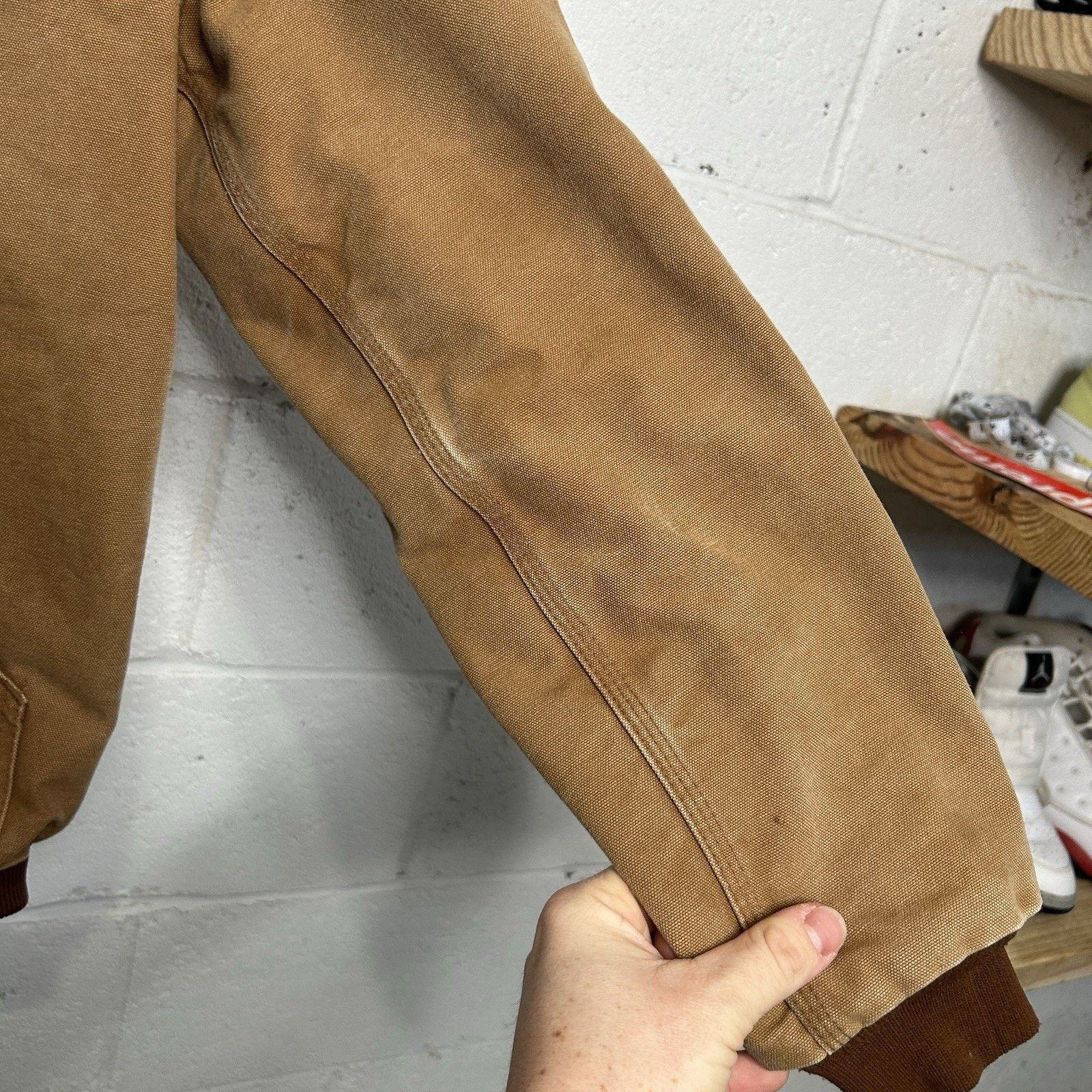 Carhartt Vintage Carhartt Fleece-Lined Hooded Active Jacket “Brown” Size M / US 6-8 / IT 42-44 - 7 Thumbnail