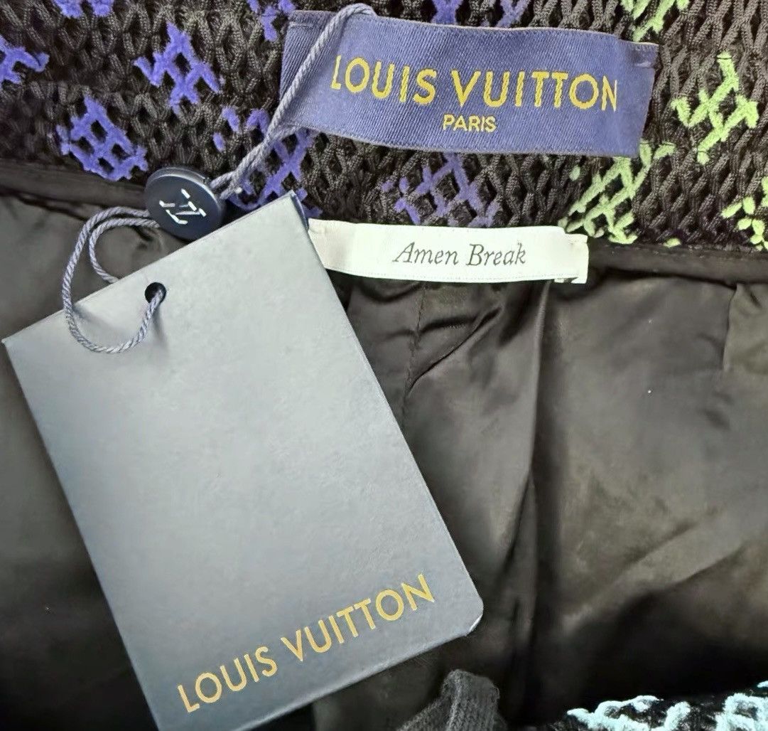 Louis Vuitton Louis Vuitton 42 Gradient Monogram Mesh Short Size US 38 / EU 54 - 7 Thumbnail