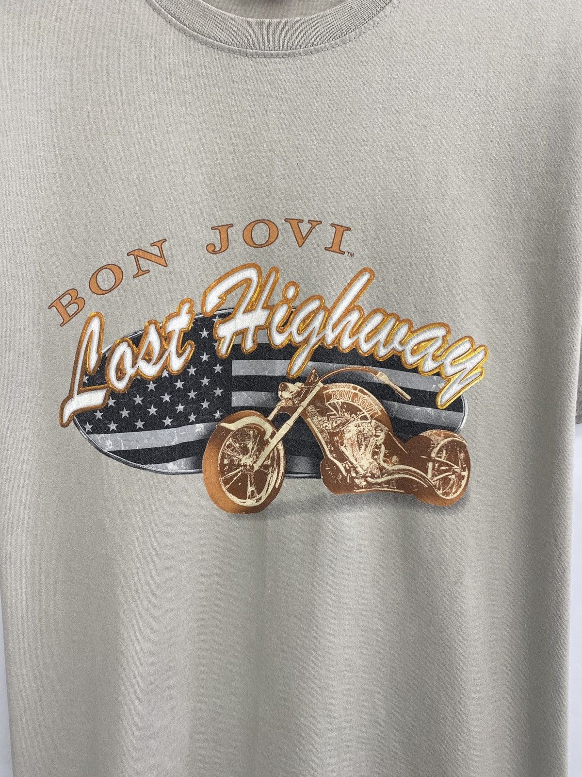 Band Tees × Bon Jovi 🎤Vintage Bon Jovi Lost Highway 2007 t-shirt Size US L / EU 52-54 / 3 - 4 Thumbnail