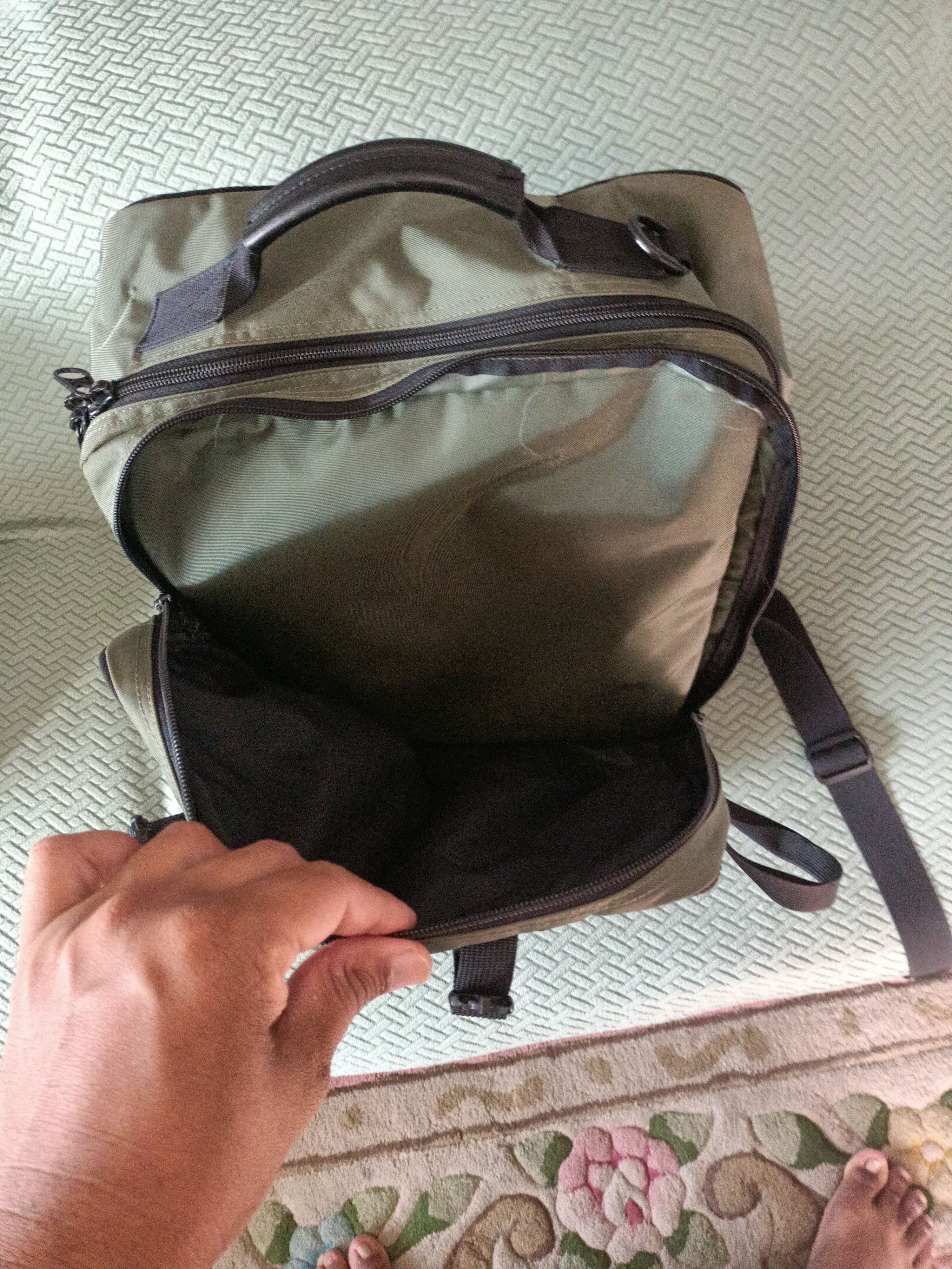 Japanese Brand Y'saccs + Pour Tous 3 way backpack by Y'saccs Corporation Size ONE SIZE - 16 Thumbnail
