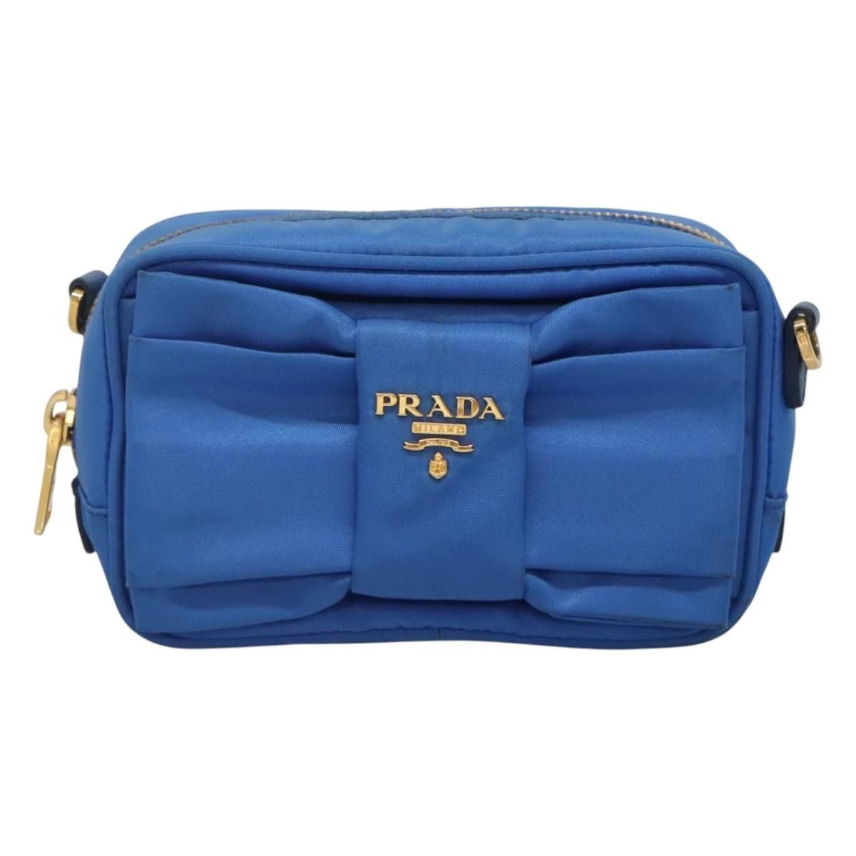 Prada Prada Bow Camera Crossbody Bag Tessuto Size ONE SIZE - 1 Thumbnail