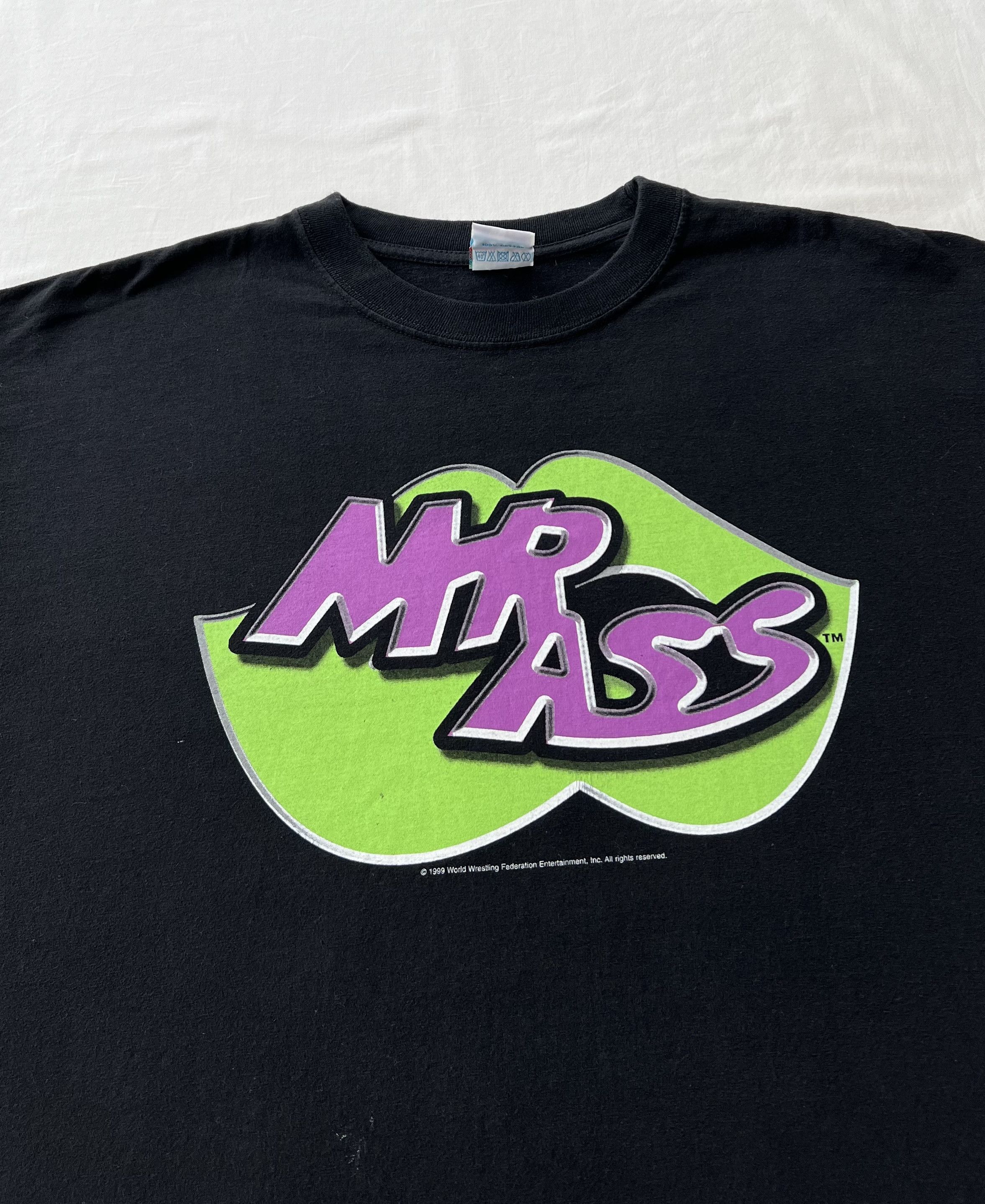 WWE Vintage 1999 Mr Ass Billy Gunn Backwards WWE WWF T-shirt Size US XL / EU 56 / 4 - 4 Thumbnail