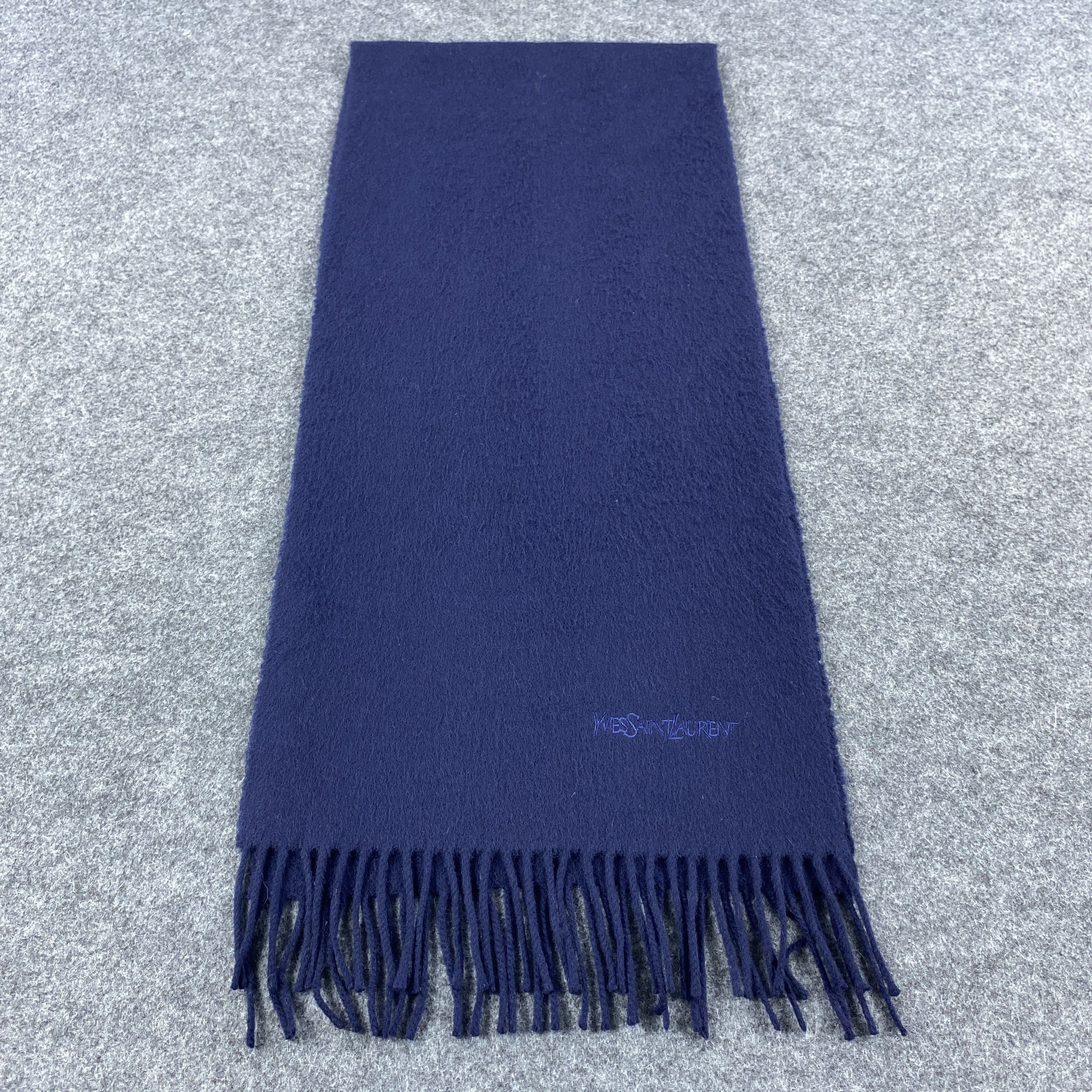 Vintage × Yves Saint Laurent Yves Saint Laurent Scarf # Muffler # Neckwear # D552 Size ONE SIZE - 3 Thumbnail
