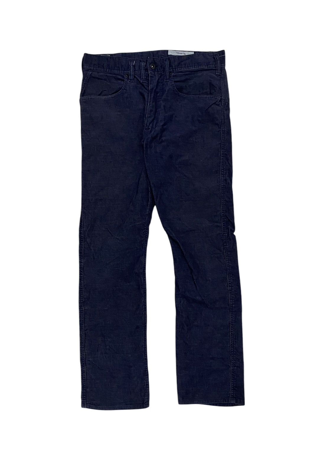 Japanese Brand × Lad Musician × Nonnative 2000s Nonactive indigo courduroy pants Size US 32 / EU 48 - 1 Thumbnail