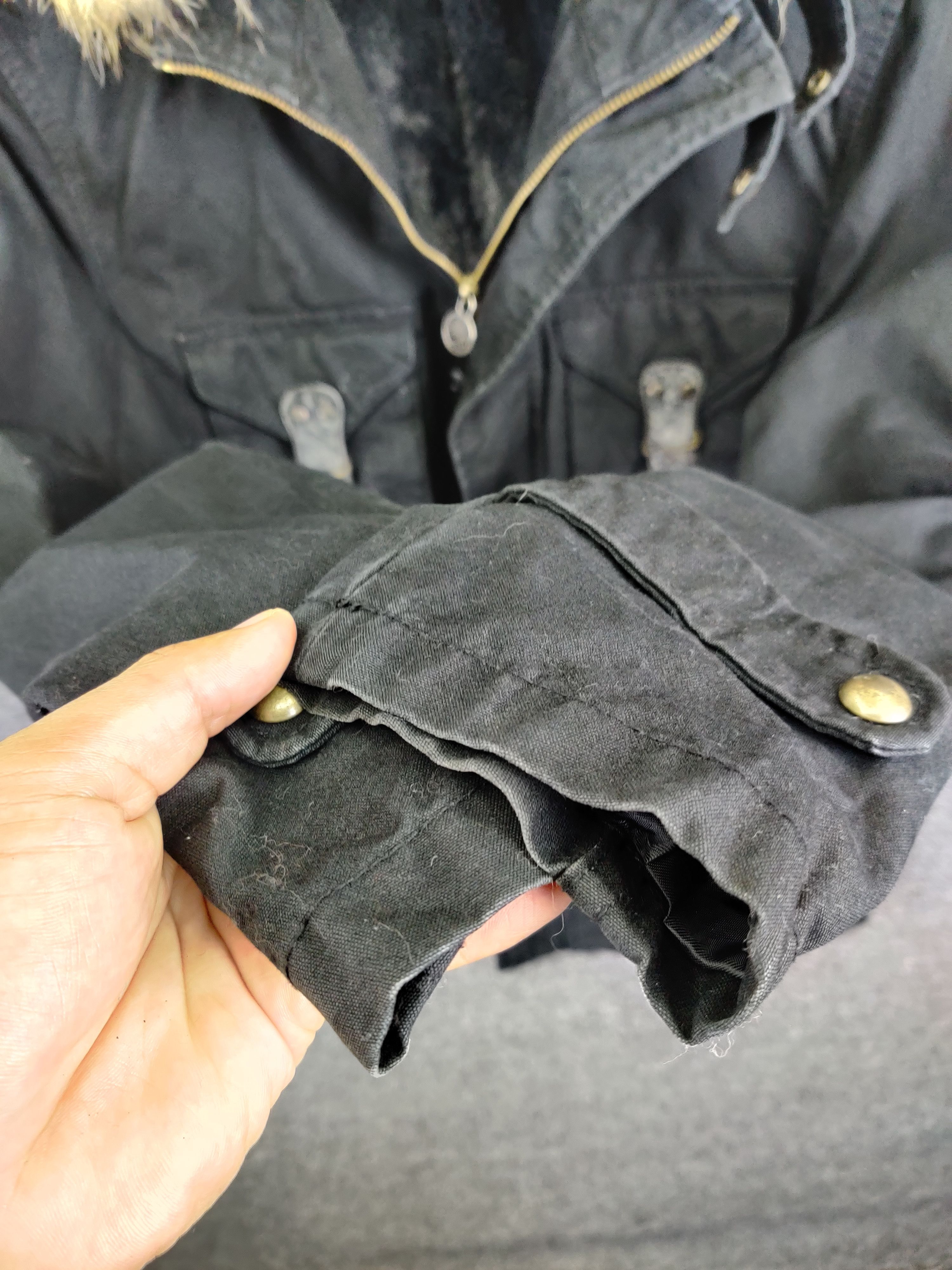 PPFM Vintage 90s PPFM Moleskin Bondage Fur Jacket Size US M / EU 48-50 / 2 - 17 Thumbnail