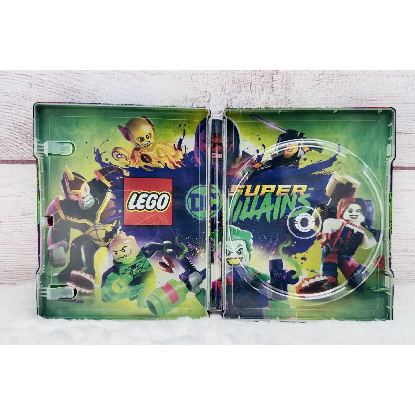 LEGO Lego DC Super Villains Steelbook - CASE ONLY - NO DISC - USE Size ONE SIZE - 3 Thumbnail