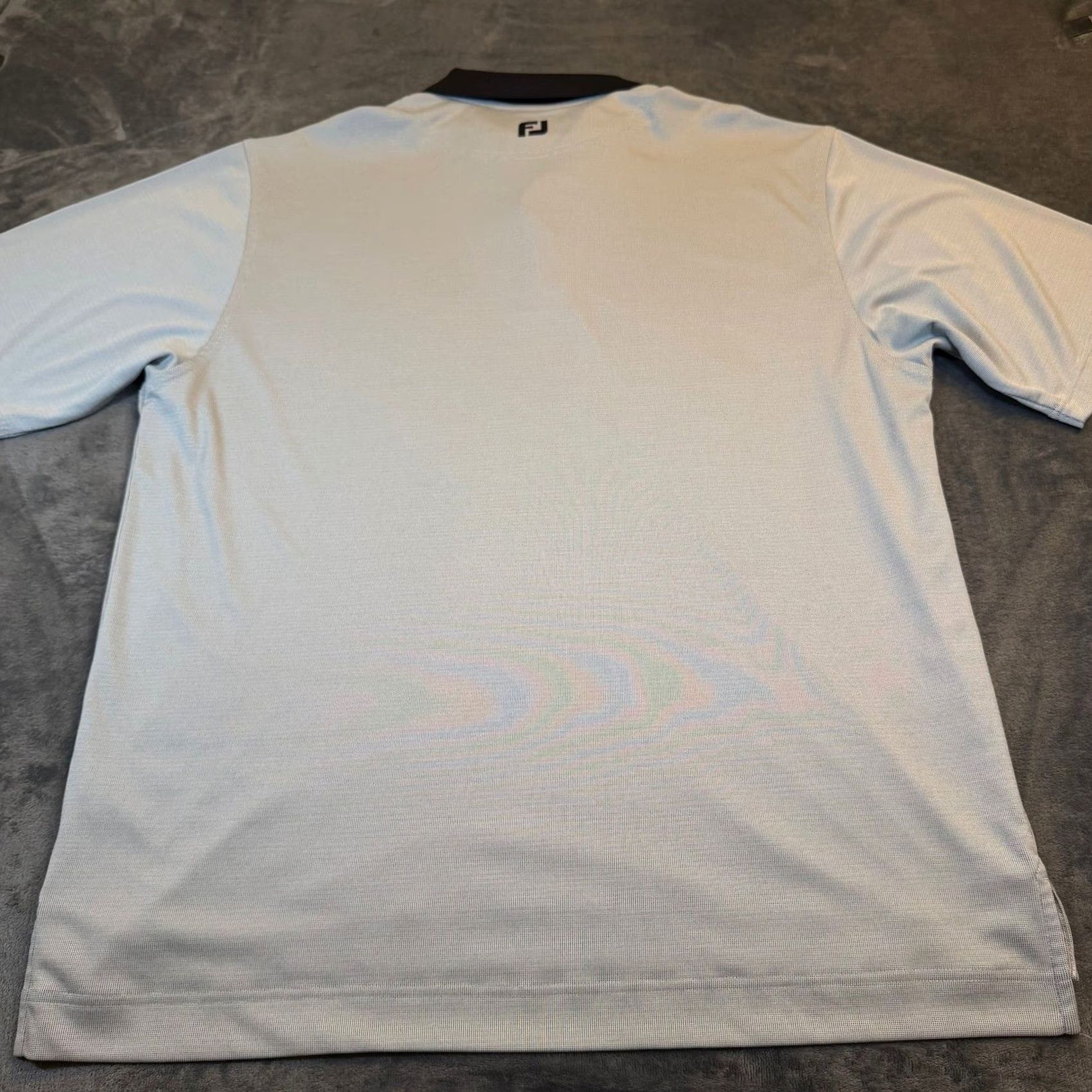 Footjoy FootJoy Performance Polo Shirt Mens XL Gray Contrast Collar Golf Mock Size US XL / EU 56 / 4 - 4 Thumbnail