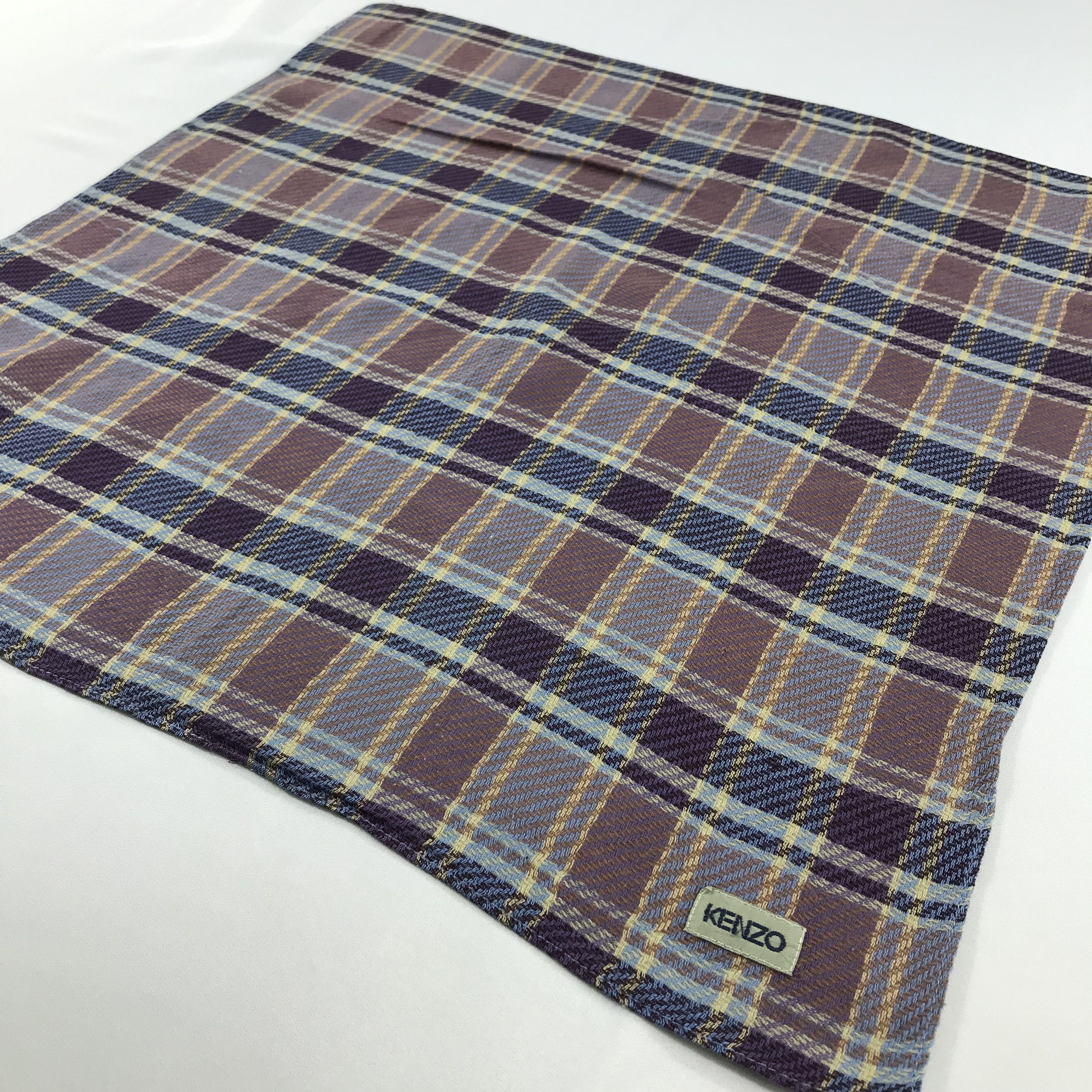 Kenzo × Vintage Kenzo Bandana / Handkerchief / Neckerchief -S2219 Size ONE SIZE - 2 Thumbnail