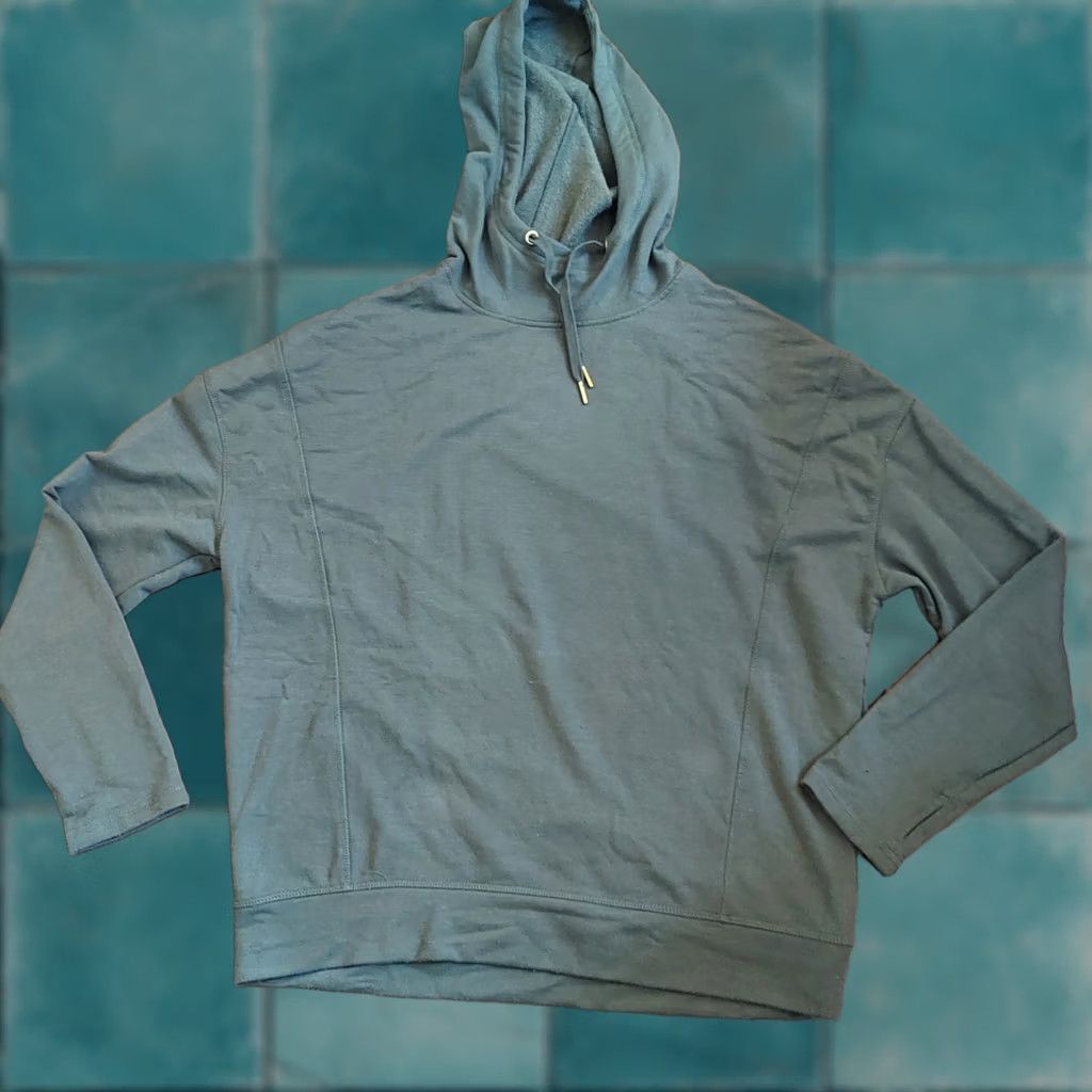 Jockey Jockey Womens Green Long Sleeve Drawstring Hoodie - Size L Size L / US 10 / IT 46 - 1 Thumbnail