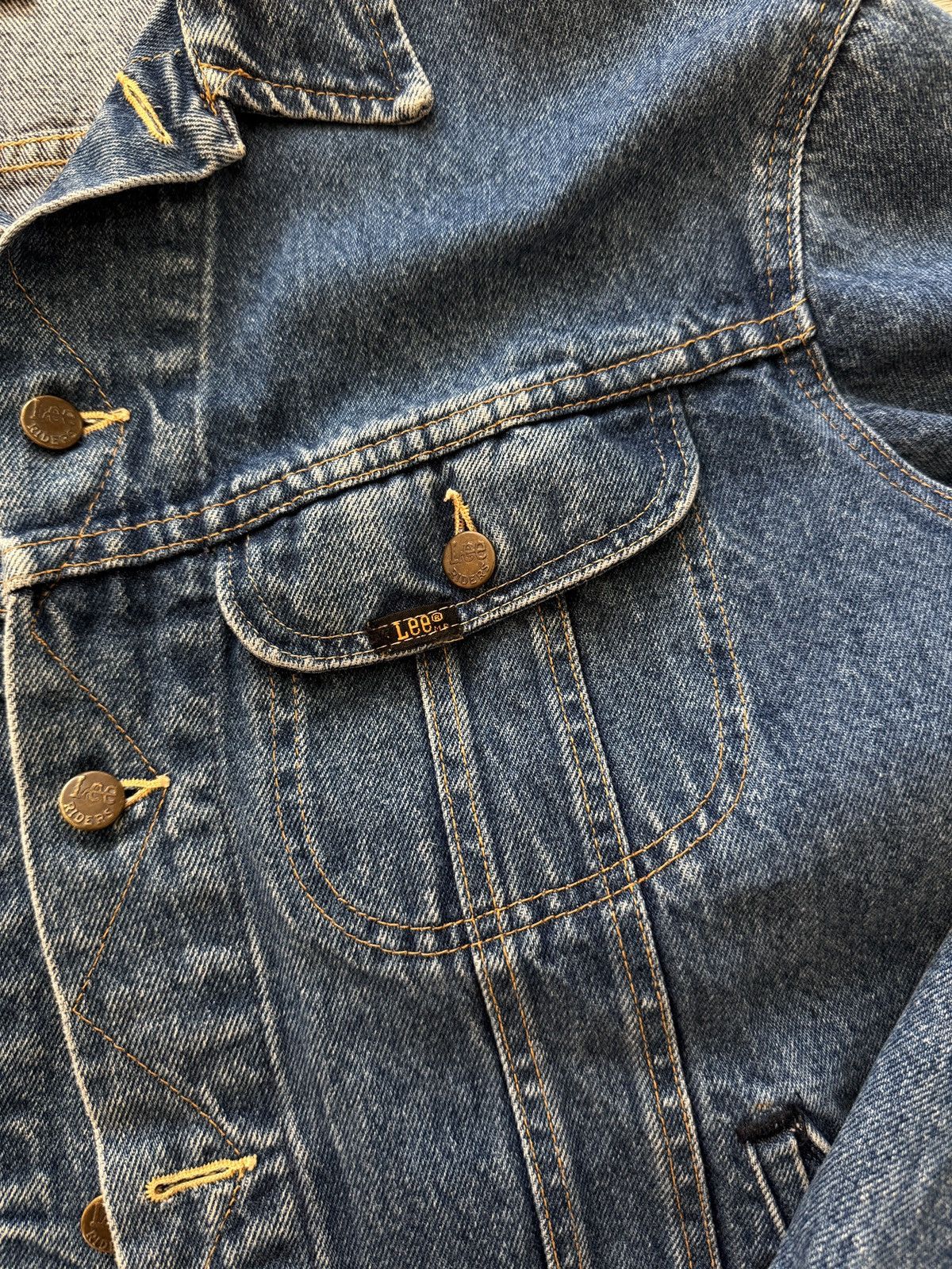 Lee Lee Blue Jeans Riders Vintage Denim Jacket Size US M / EU 48-50 / 2 - 3 Thumbnail
