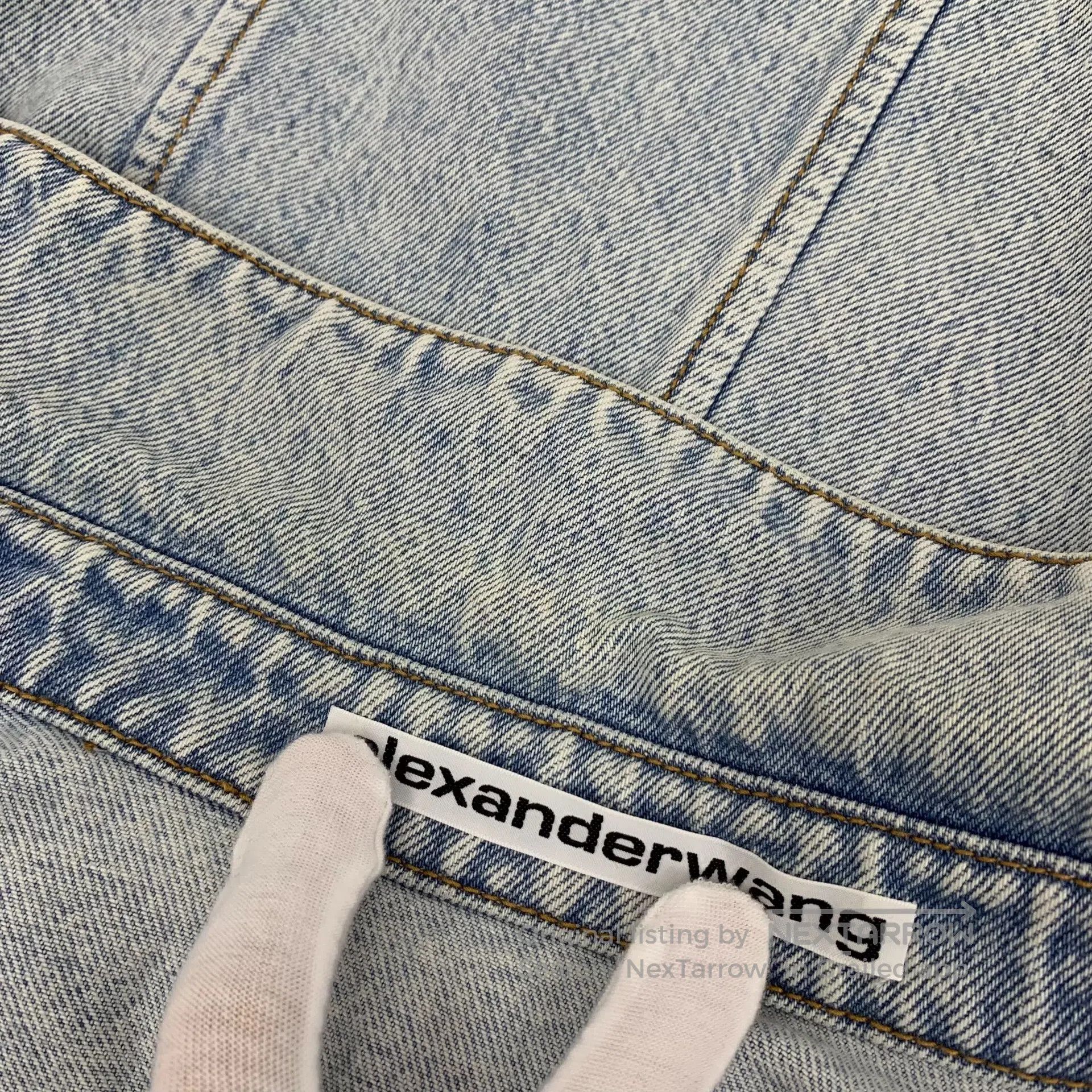 Alexander Wang Alexander Wang size 8 Light blue cotton collar single-brea Size US M / EU 48-50 / 2 - 8 Thumbnail