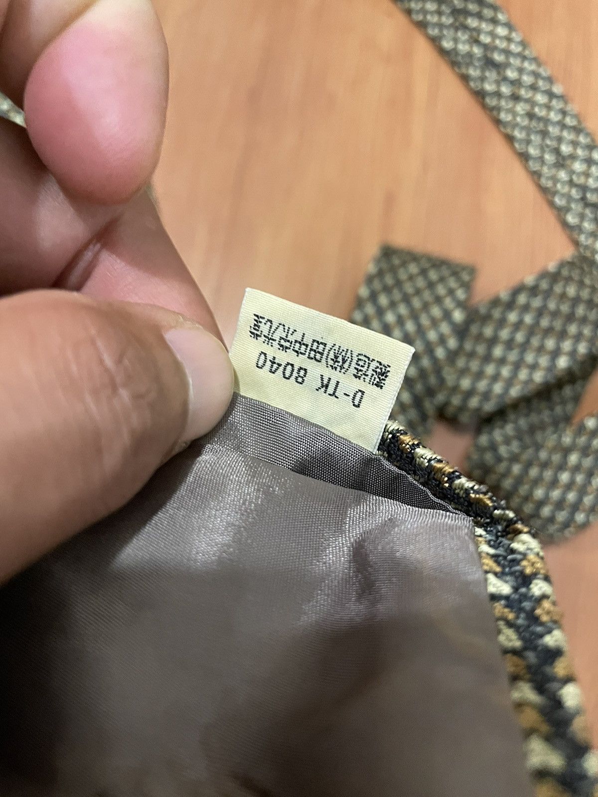 Issey Miyake × Japanese Brand Issey Miyake Man Necktie Made in Japan Size ONE SIZE - 5 Thumbnail