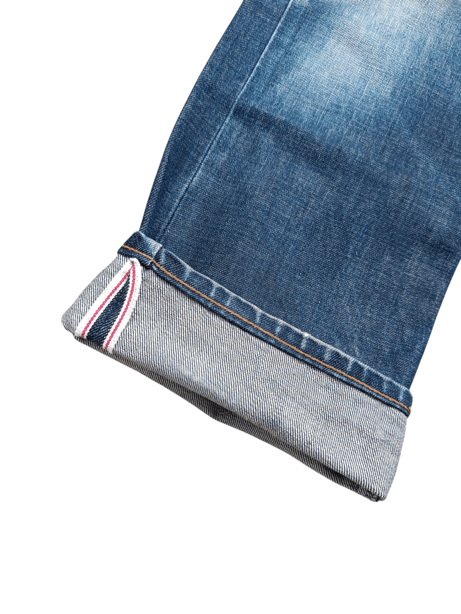 Vintage × Yohji Yamamoto Vintage INED Homme Distressed Selvedge Jeans Size US 29 - 23 Thumbnail