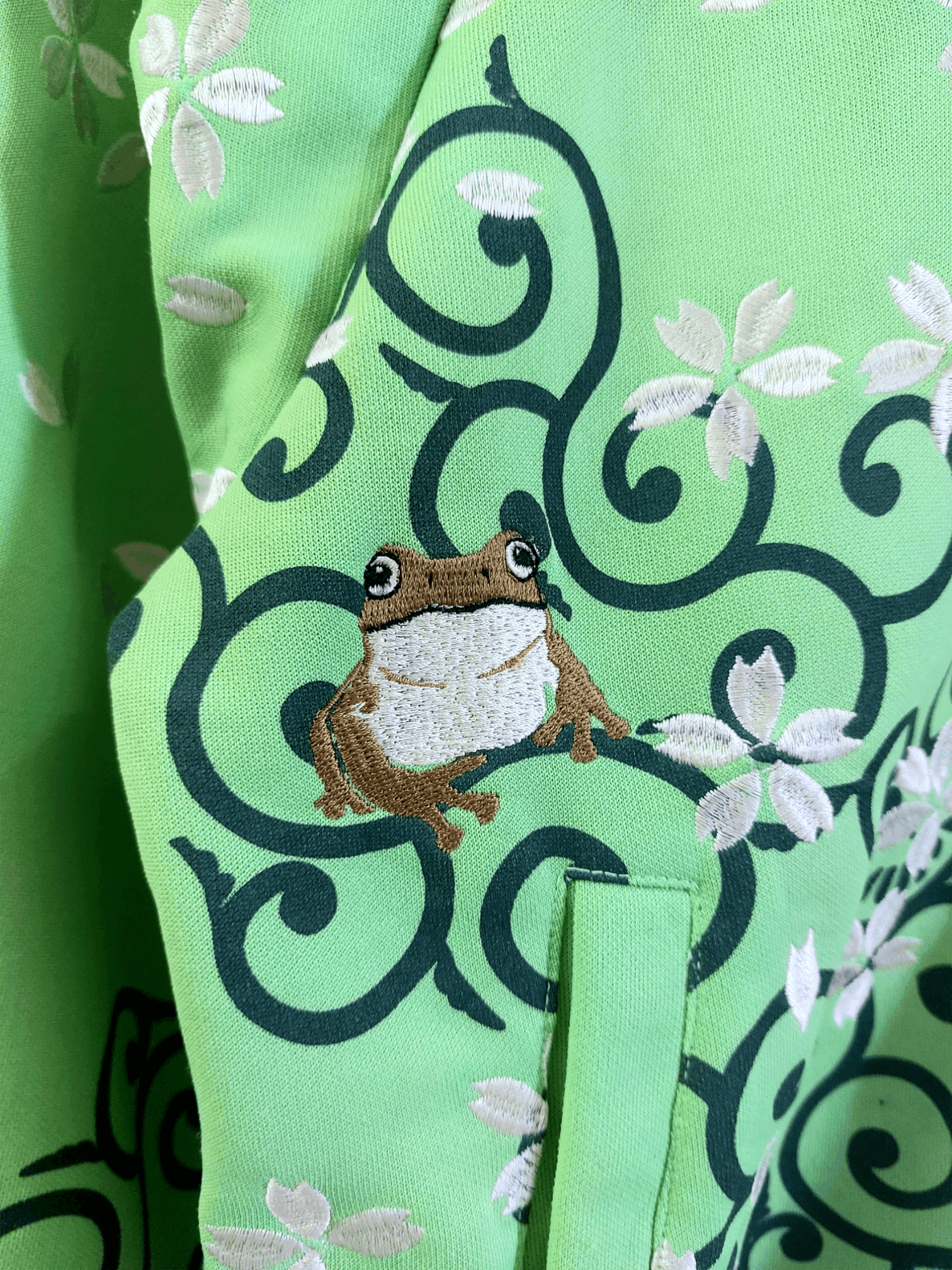 Sanmaruichi Japanese Embroidery Frog