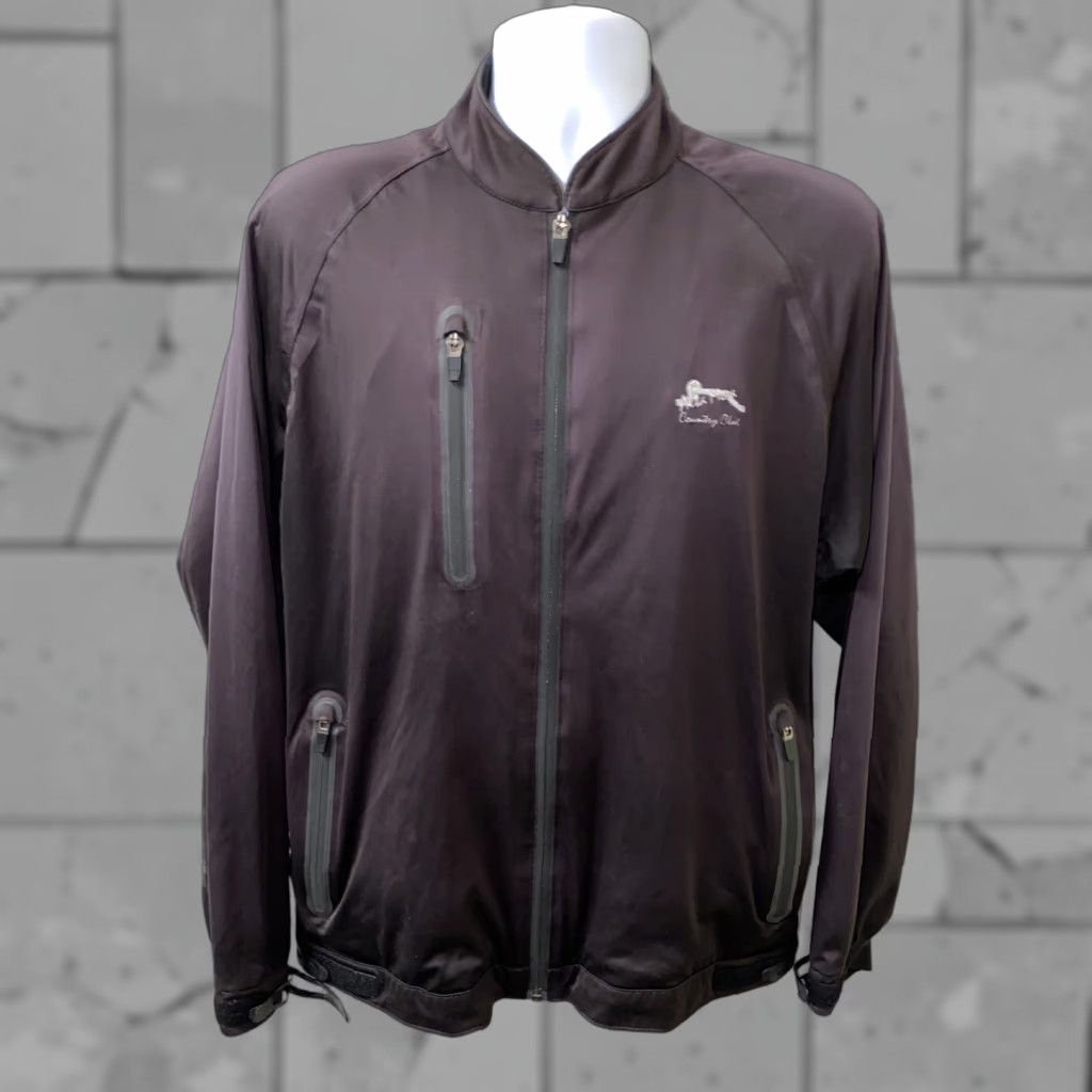 Vintage Sun Mountain Mens Brown Polyester Full Zip Jacket M Regular Size Full Zip Jacket Men Brown Sun Mountain Size US M / EU 48-50 / 2 - 1 Thumbnail