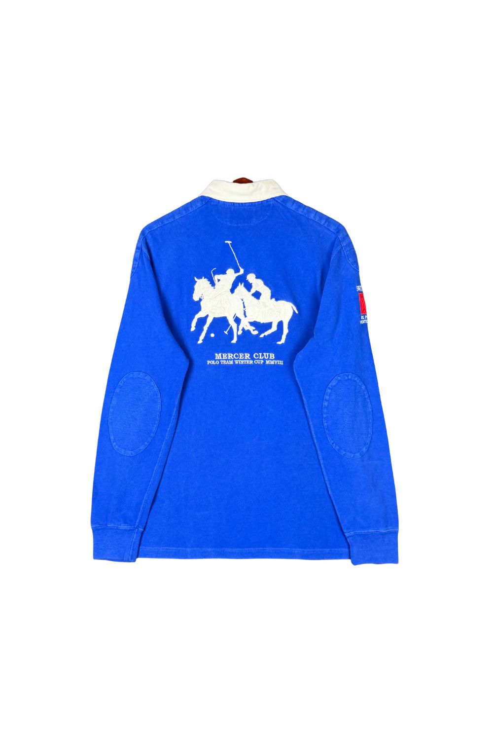 Polo Ralph Lauren 2008 Polo Ralph Lauren Switzerland Rugby Shirt Size US L / EU 52-54 / 3 - 2 Thumbnail