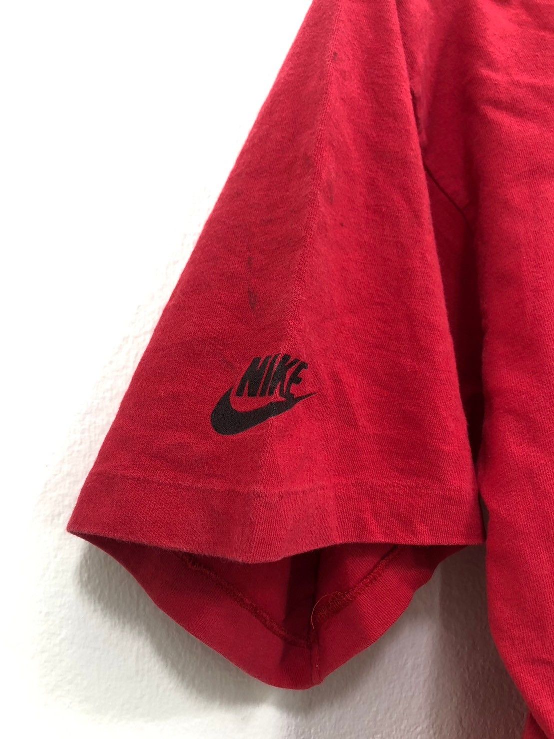 Jordan Brand × Nike × Vintage Vintage 90's Nike Jordan shirt Gray Tag label wts01 Size US M / EU 48-50 / 2 - 4 Thumbnail