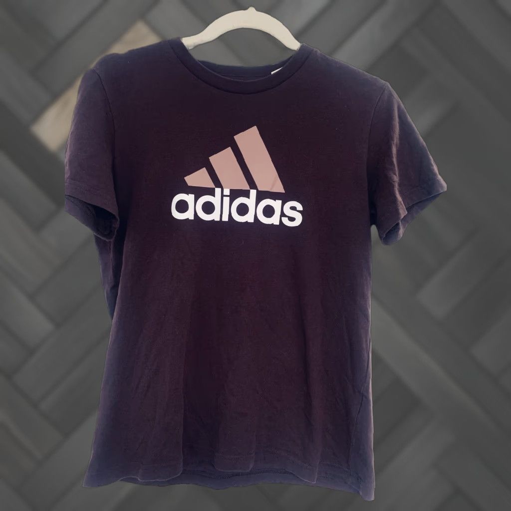 Adidas Women's Adidas Amplifier Tee Shirt Small Purple Activewear Short Sleeve T-Shirt Women") Size S / US 4 / IT 40 - 1 Thumbnail