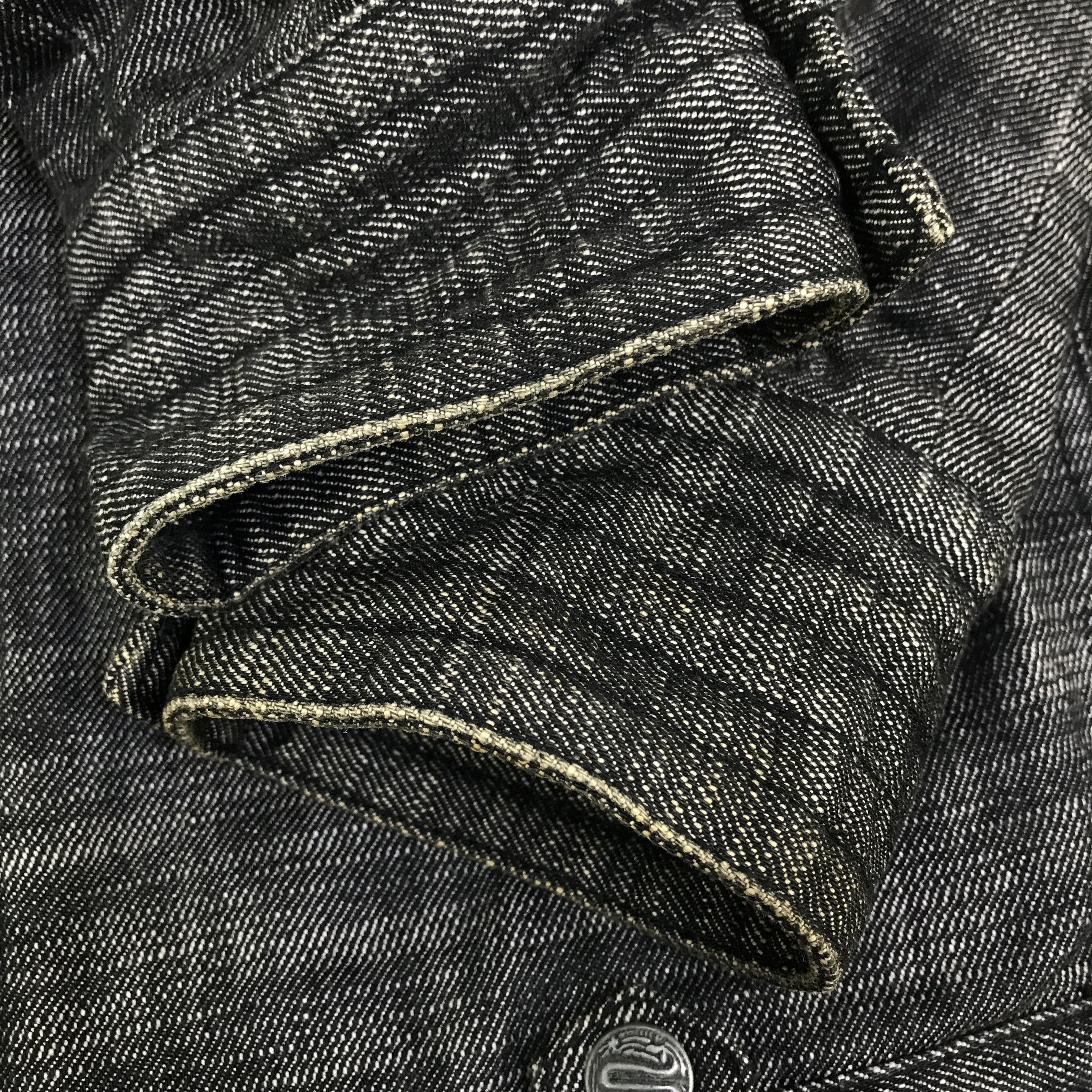 Schlussel Schlussel Black Denim Sherpa Jacket K125B14 Size US M / EU 48-50 / 2 - 9 Thumbnail
