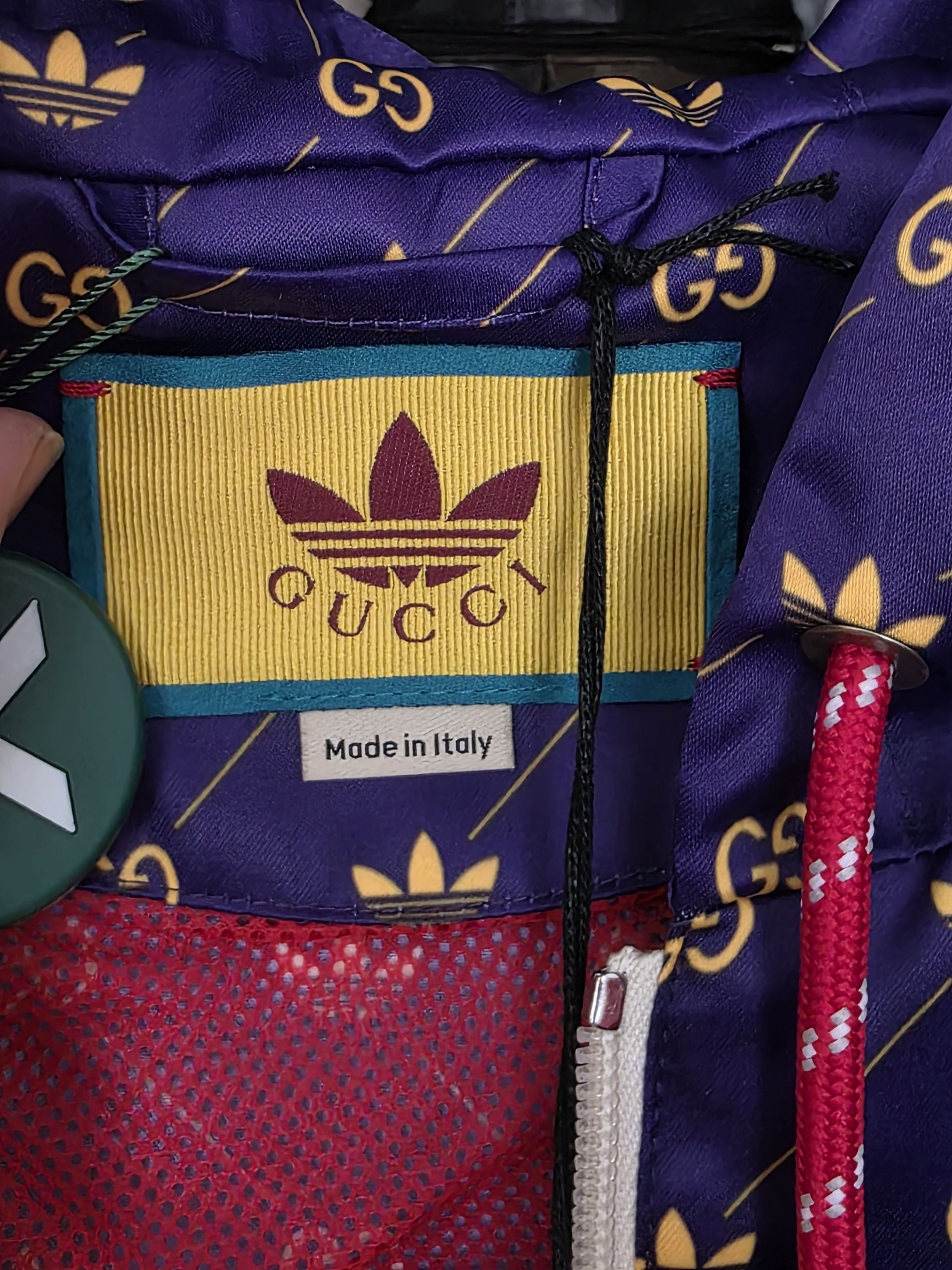 Adidas × Gucci Trefoil print jacket Size US M / EU 48-50 / 2 - 7 Thumbnail