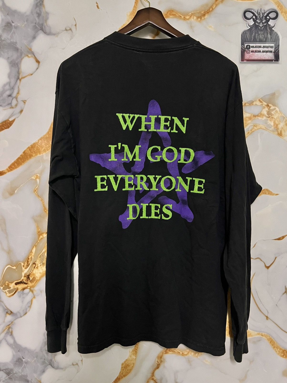 Marilyn Manson Marilyn Manson (When I’m God Everyone dies) Long sleeve Size US XL / EU 56 / 4 - 2 Thumbnail