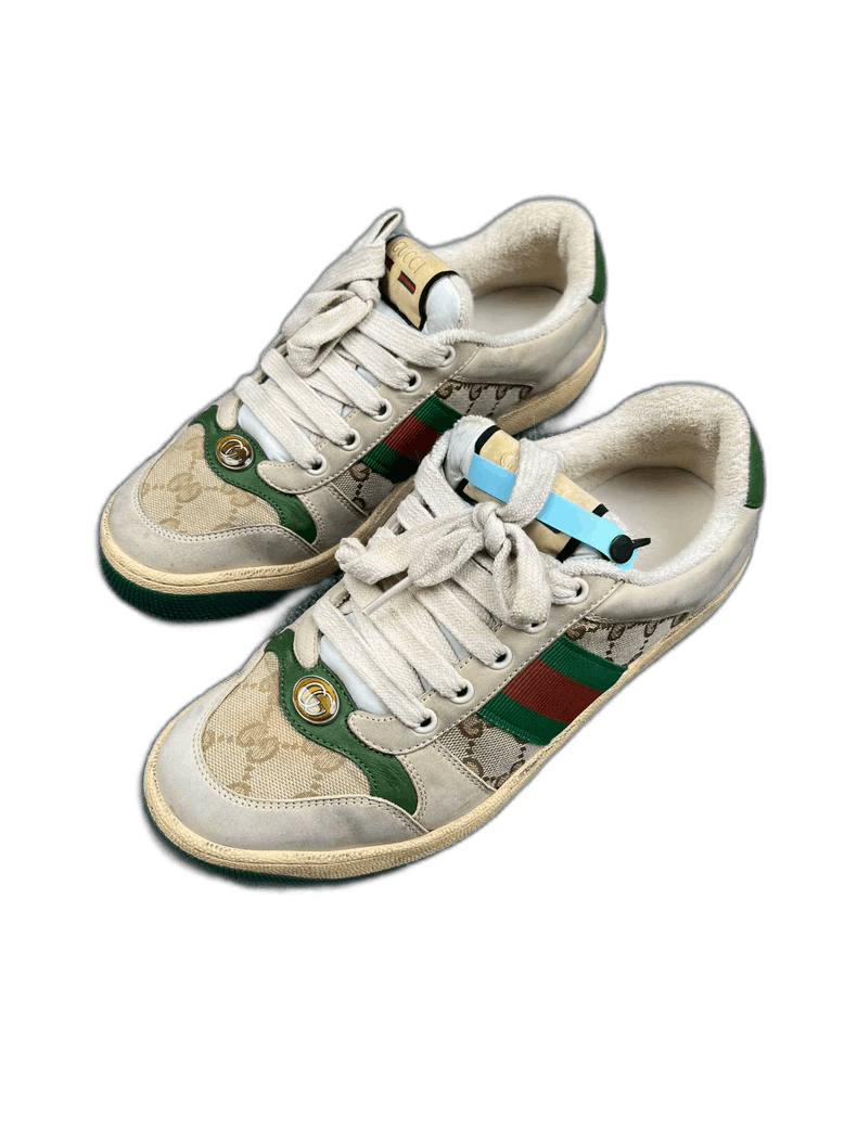 Gucci Gucci Vintage Inspired Distressed Sneakers Size US 6 / EU 39 - 1 Thumbnail