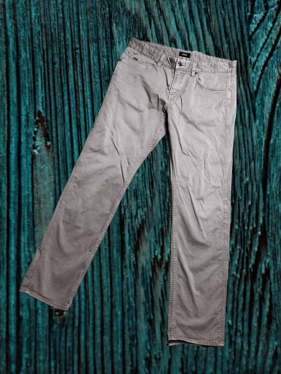 Hugo Boss Vintage HUGO BOSS washed distressed denim pant Size US 32 / EU 48 - 1 Thumbnail