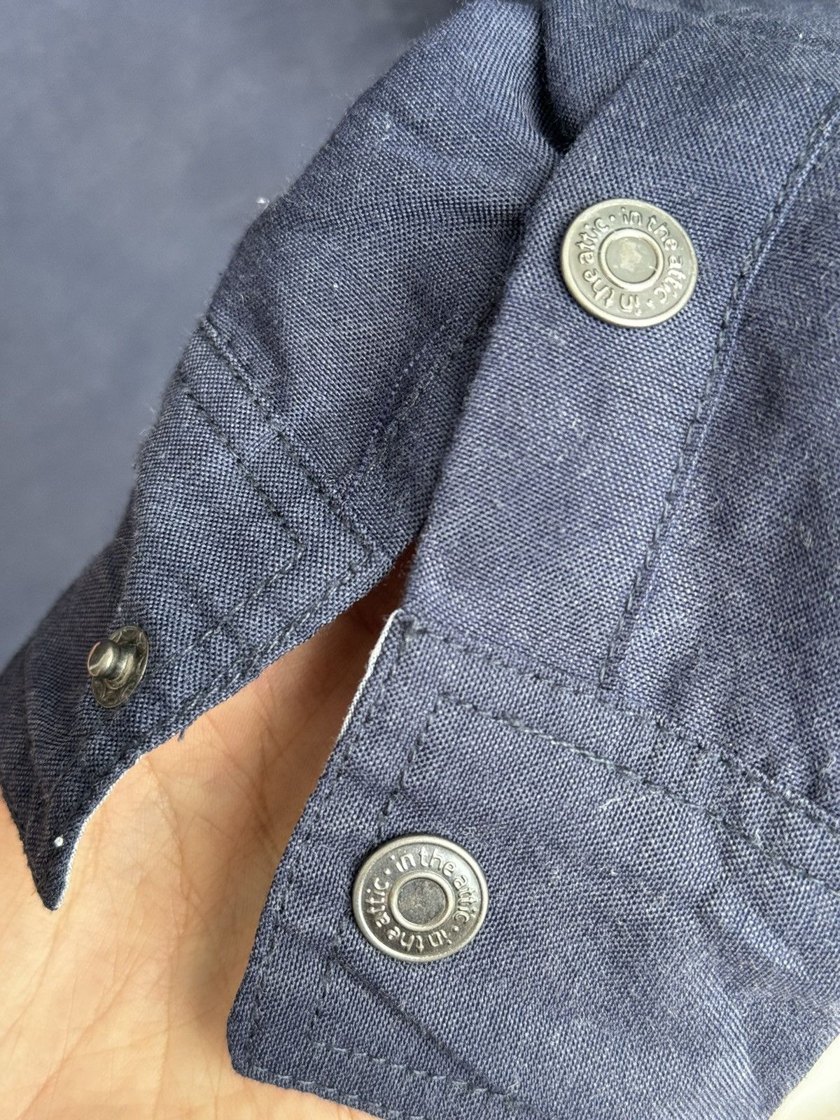 In The Attic × Japanese Brand × Vintage Punk! In The Attic Button Poem Riot Jacket Size US L / EU 52-54 / 3 - 6 Thumbnail