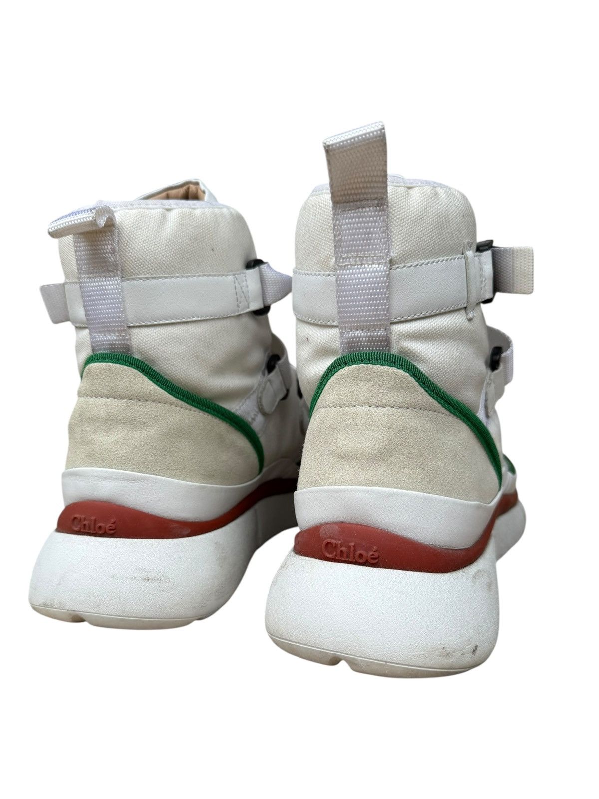 Other Chloe mens hightop strap sneakers Size US 12 / EU 45 - 6 Thumbnail