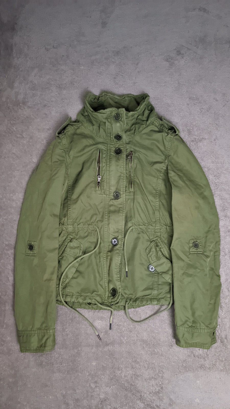 Calvin klein military jacket on sale