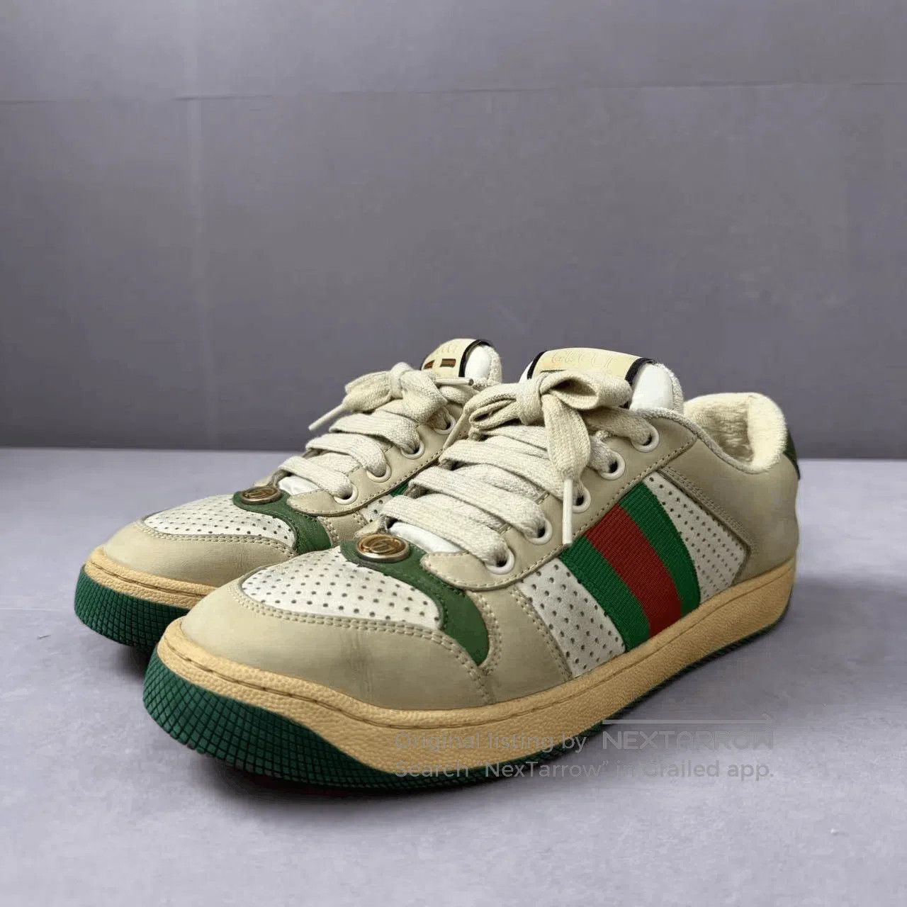 Gucci Gucci Double G Screener Sneakers. Size US 6.5 / IT 36.5 - 1 Thumbnail