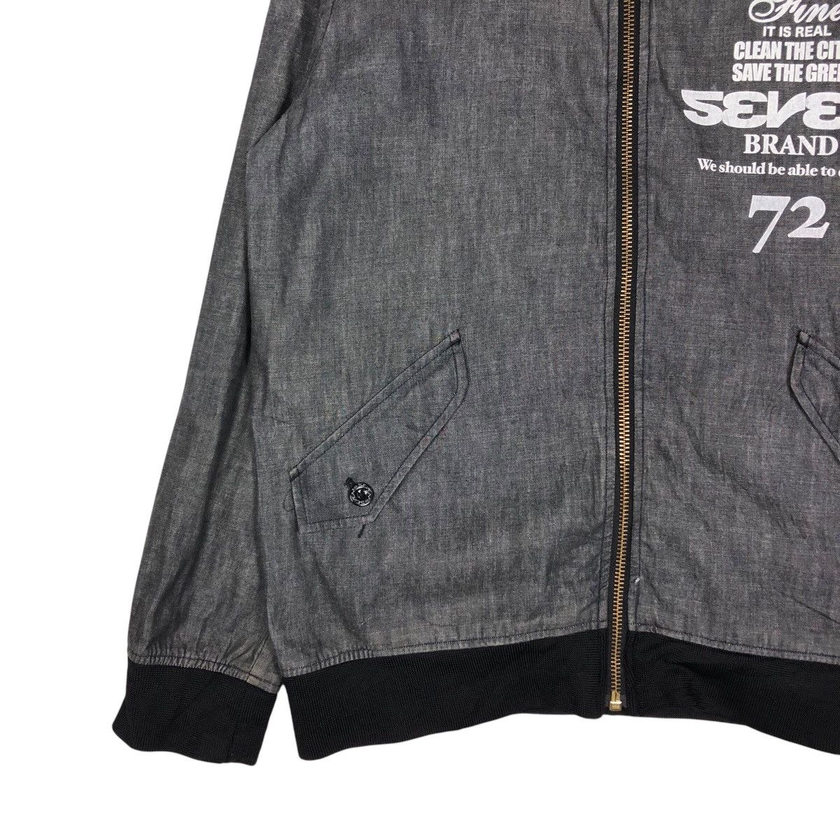 Japanese Brand 📌Vintage Bomber Jacket Seven2 Los Angeles Little Tokyo Size US XL / EU 56 / 4 - 5 Thumbnail