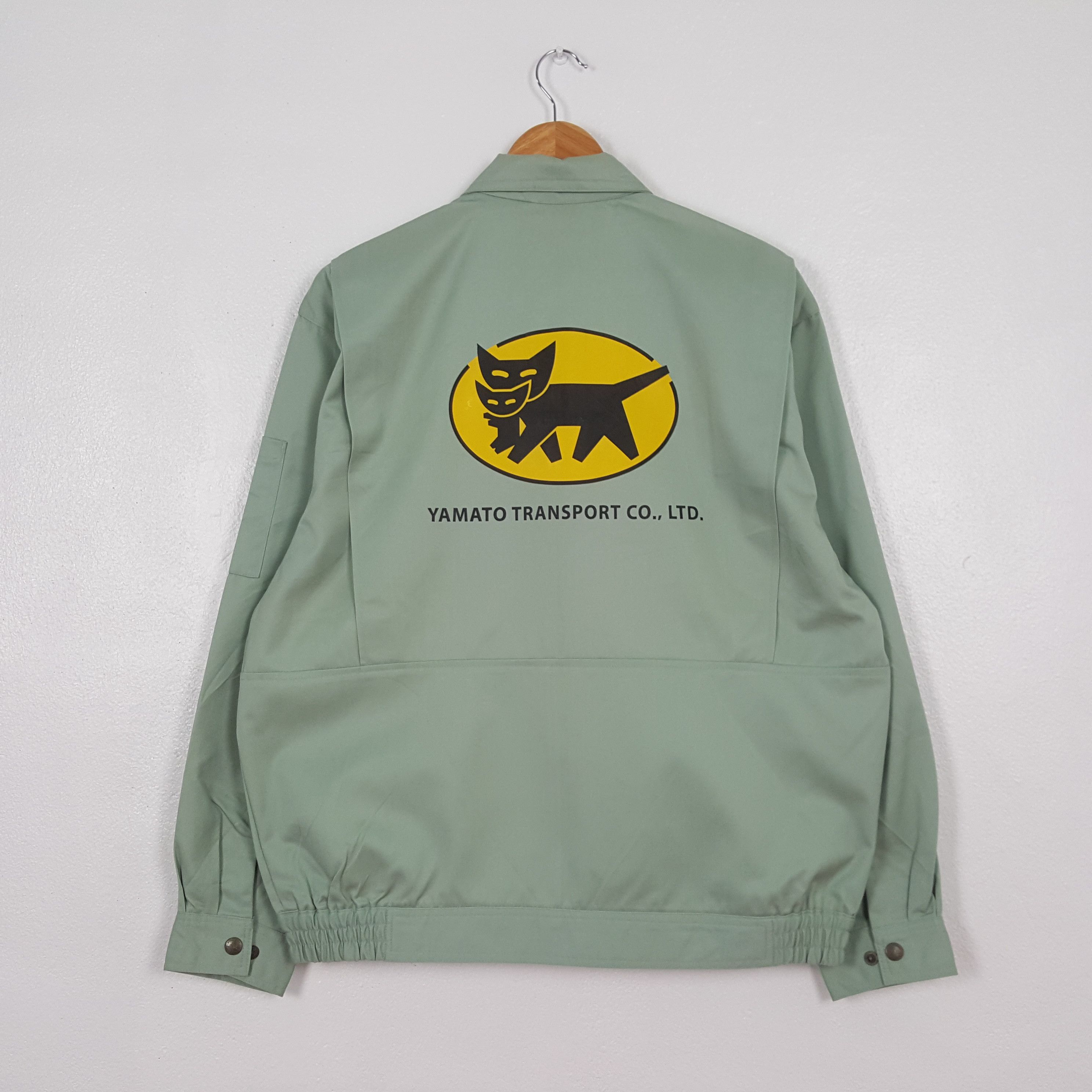 Japanese Brand Vintage Yamato Transport Co Ltd Brand Custom Jacket C309N18 Size US L / EU 52-54 / 3 - 1 Thumbnail
