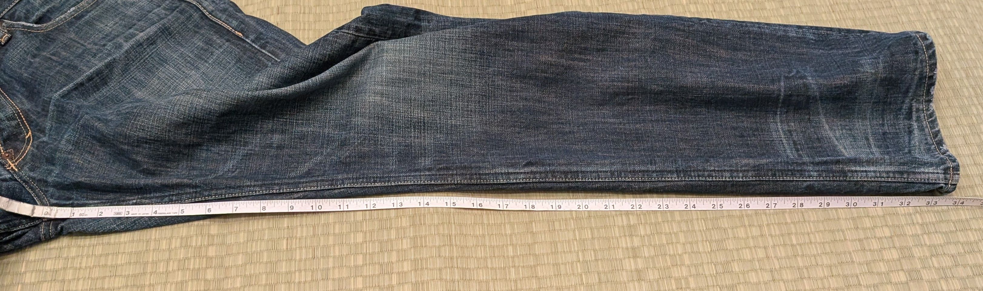 Gilded Age Gilded Age Distressed Denim Jeans Straight Fit Made in USA Size US 34 / EU 50 - 9 Thumbnail