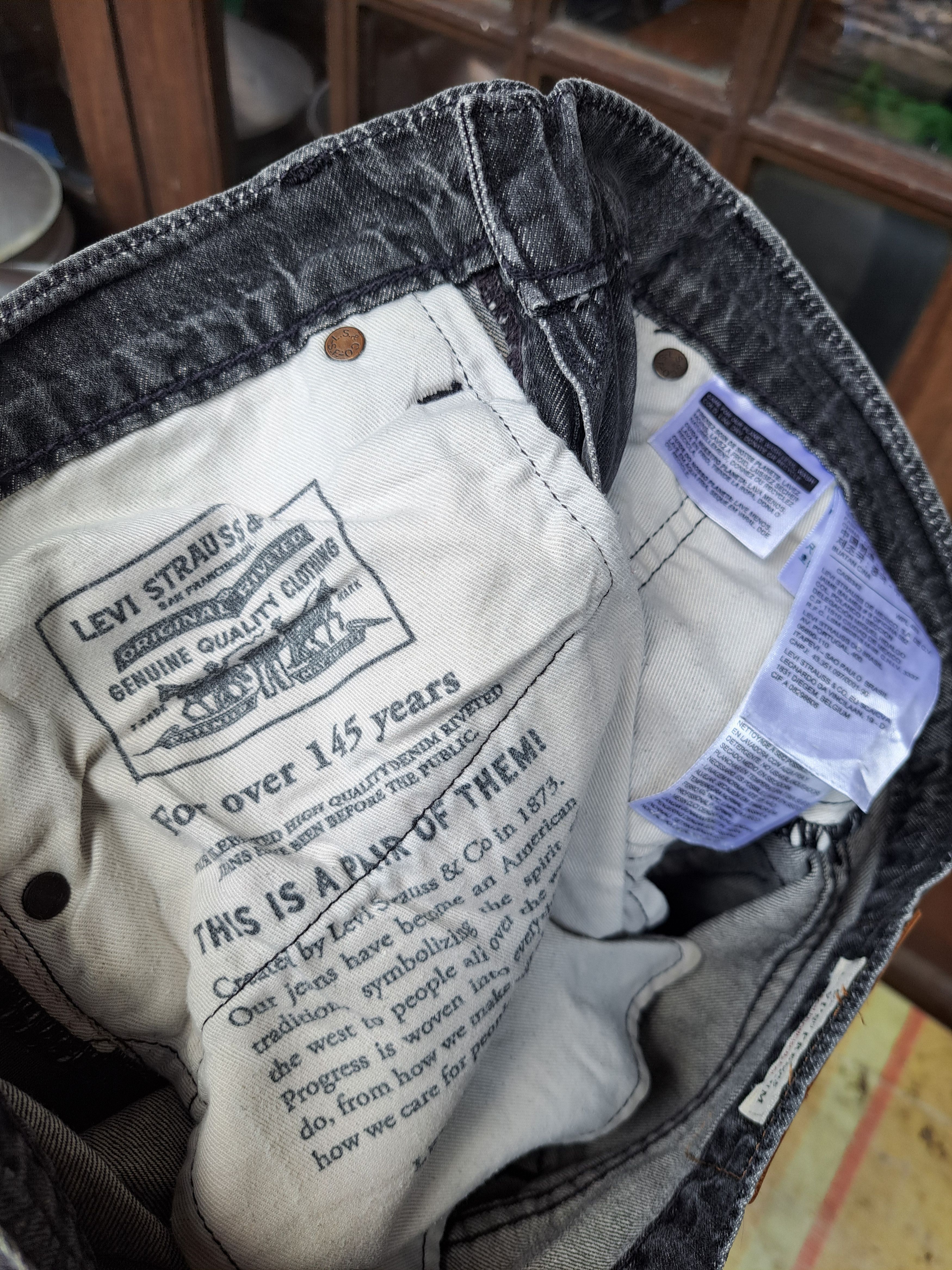 Levi's Levis Premium Lot 511 Big E Ankle Soft Jeans Mens 32 Size US 32 / EU 48 - 8 Thumbnail