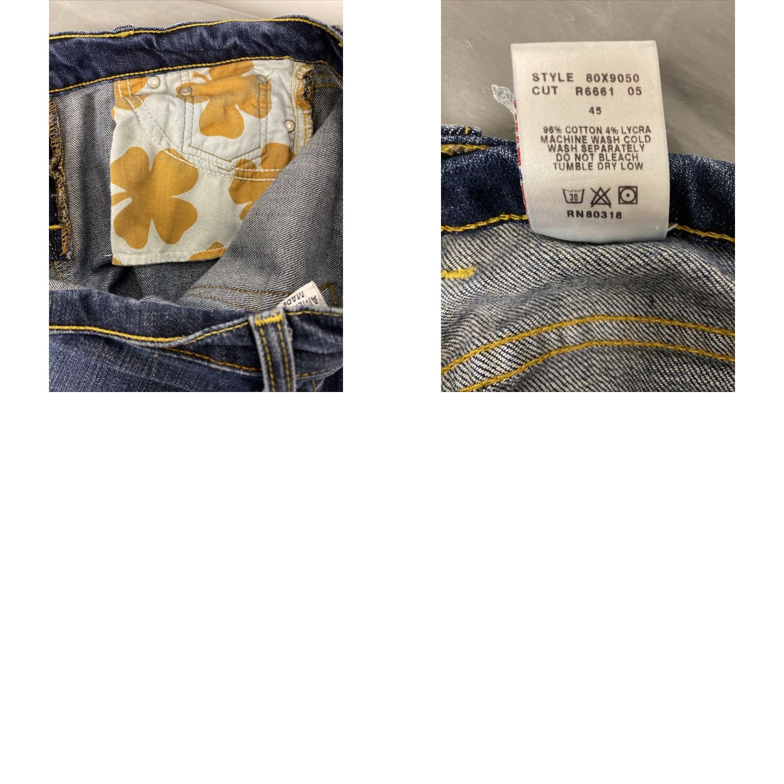 Lucky Brand Lucky Brand Jeans Women Flared Low Rise Blue Dungarees 8/29 30x33 Women Mens Girls? Size 30" / US 8 / IT 44 - 10 Thumbnail