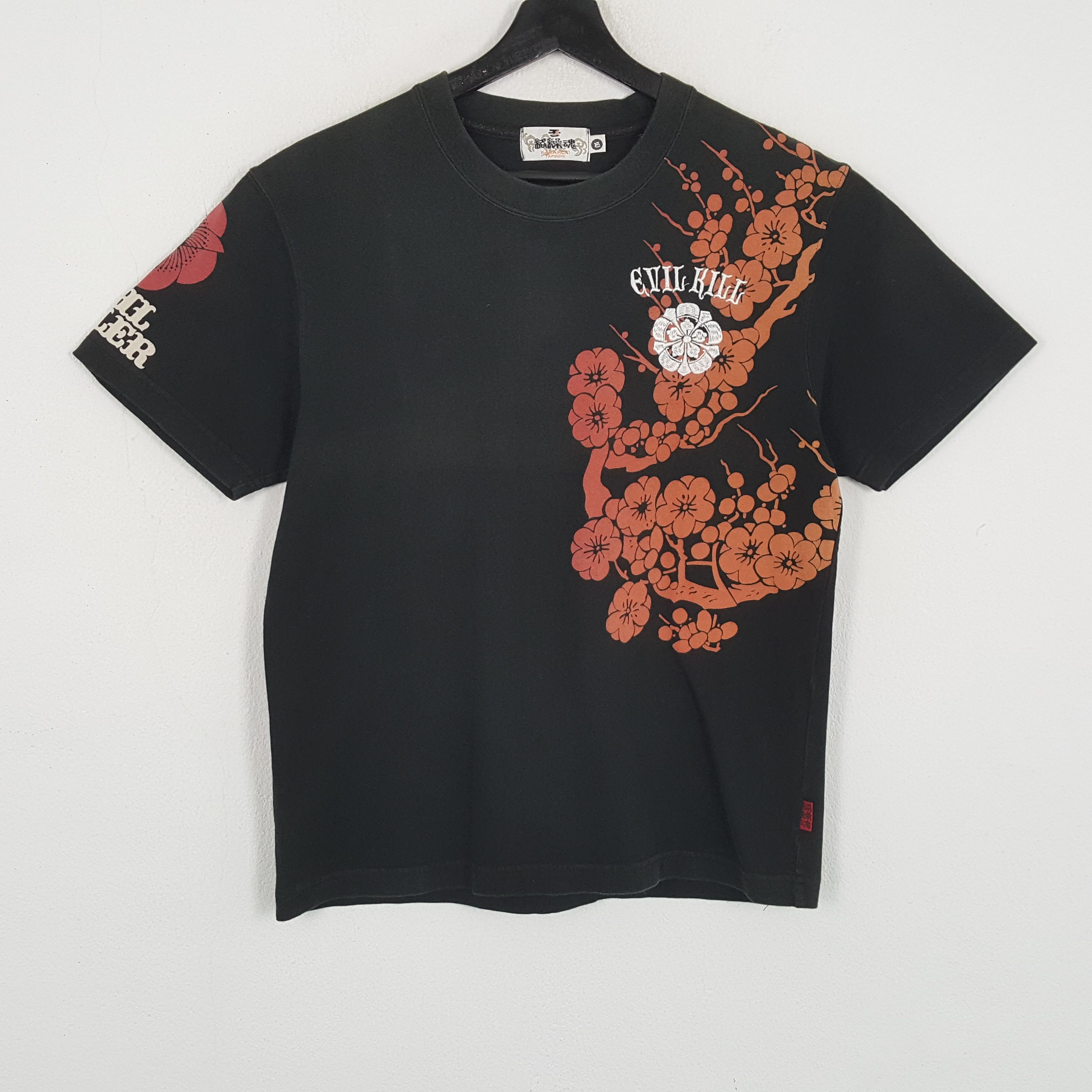 Japanese Brand × Vintage Karakuri Tamashi DIVINE RETRIBUTION Japanese Style Tshirt Size US M / EU 48-50 / 2 - 3 Thumbnail